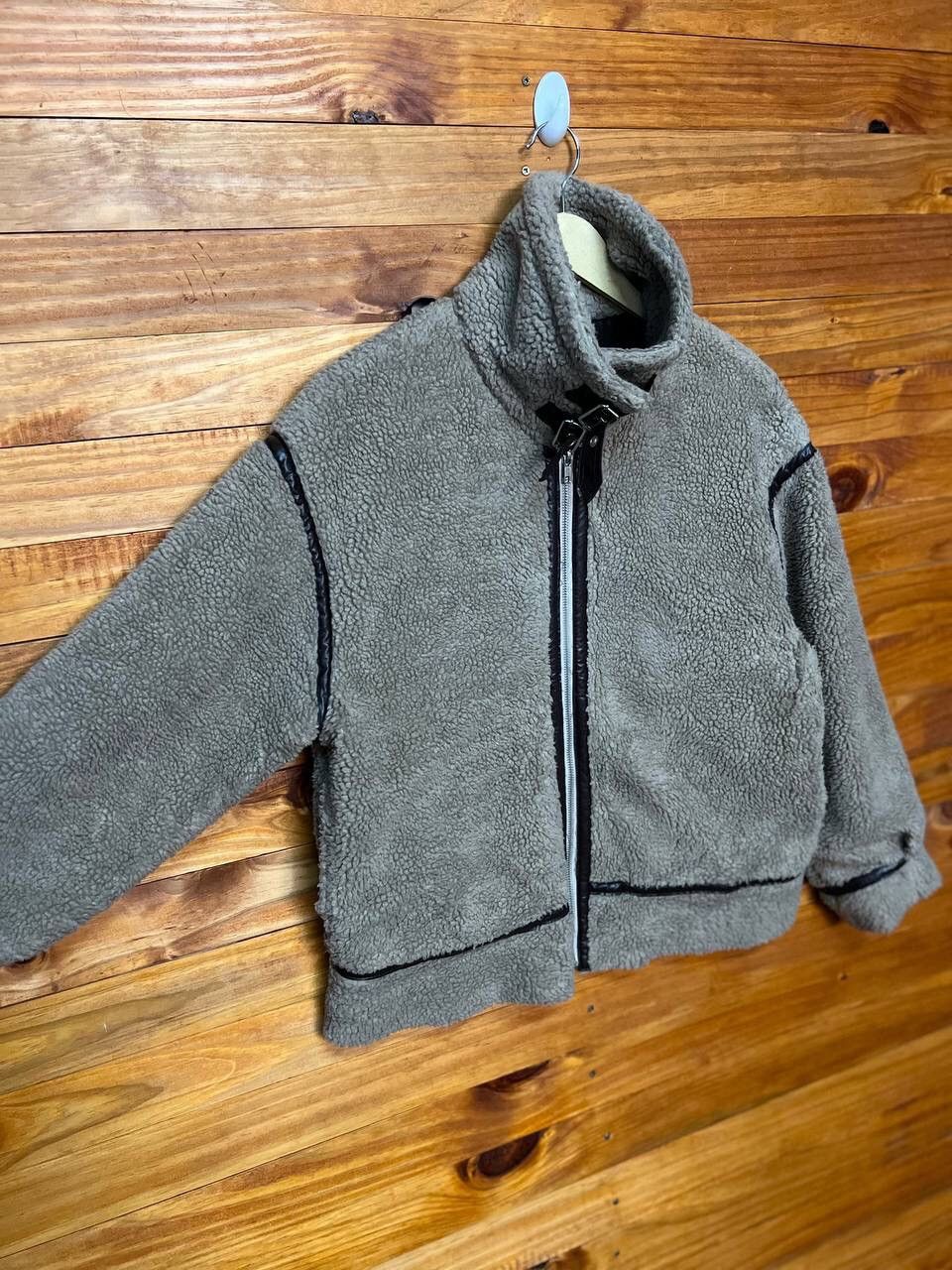 Japanese Brand FUNNEL NECK FLEECE JACKET Size US M / EU 48-50 / 2 - 4 Thumbnail