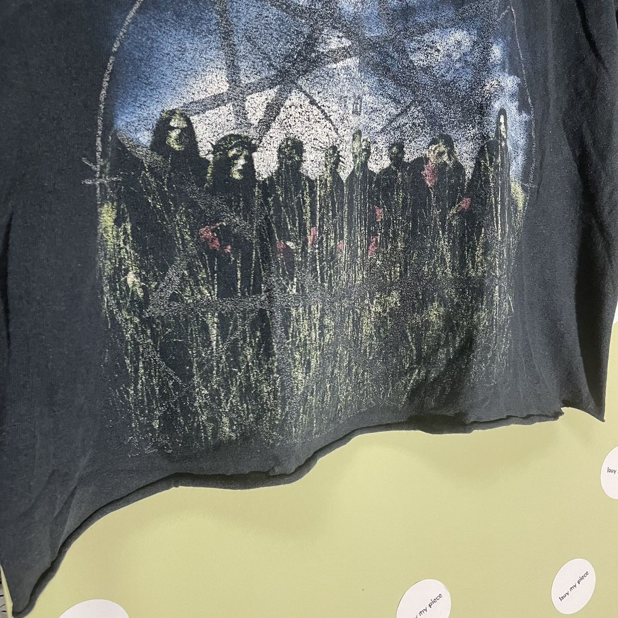 Band Tees Vintage Y2K Distressed Slipknot Dead Face Horror Band Rock Size US M / EU 48-50 / 2 - 4 Thumbnail