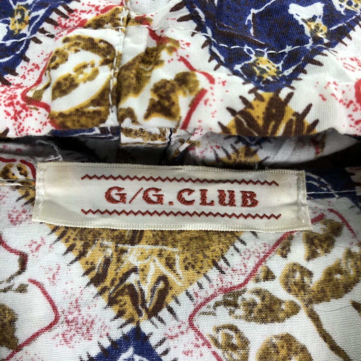 Japanese Brand Vintage Fullprint Sweater Zipper Hoodie by G/G Club Size US S / EU 44-46 / 1 - 10 Thumbnail