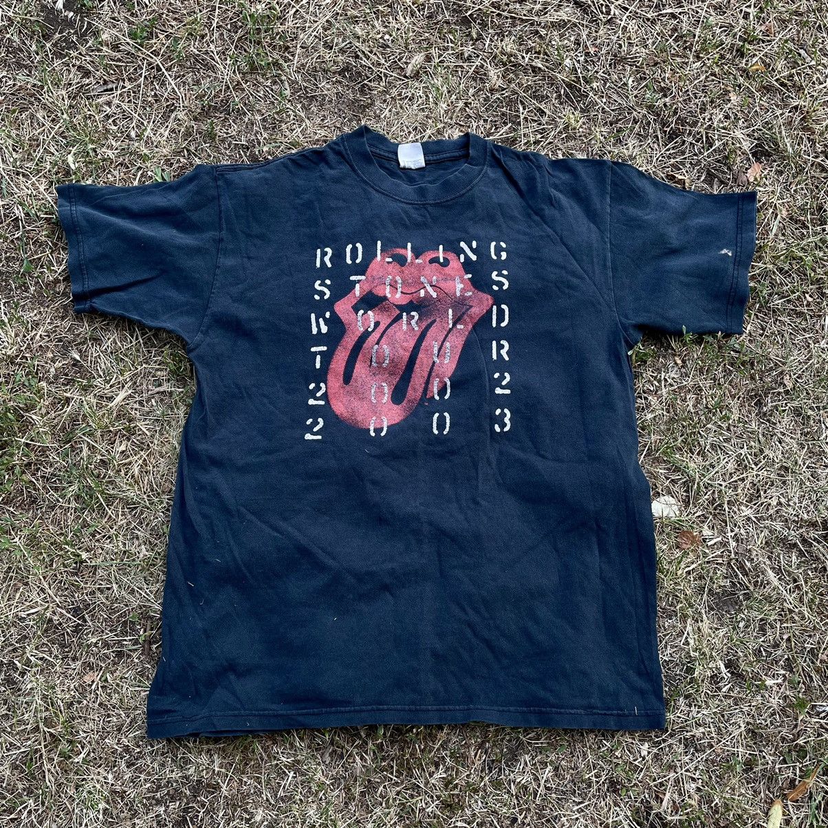 Band Tees VINTAGE Y2K THE ROLLING STONES TOUR OFFICIAL MERCH Size US L / EU 52-54 / 3 - 1 Thumbnail
