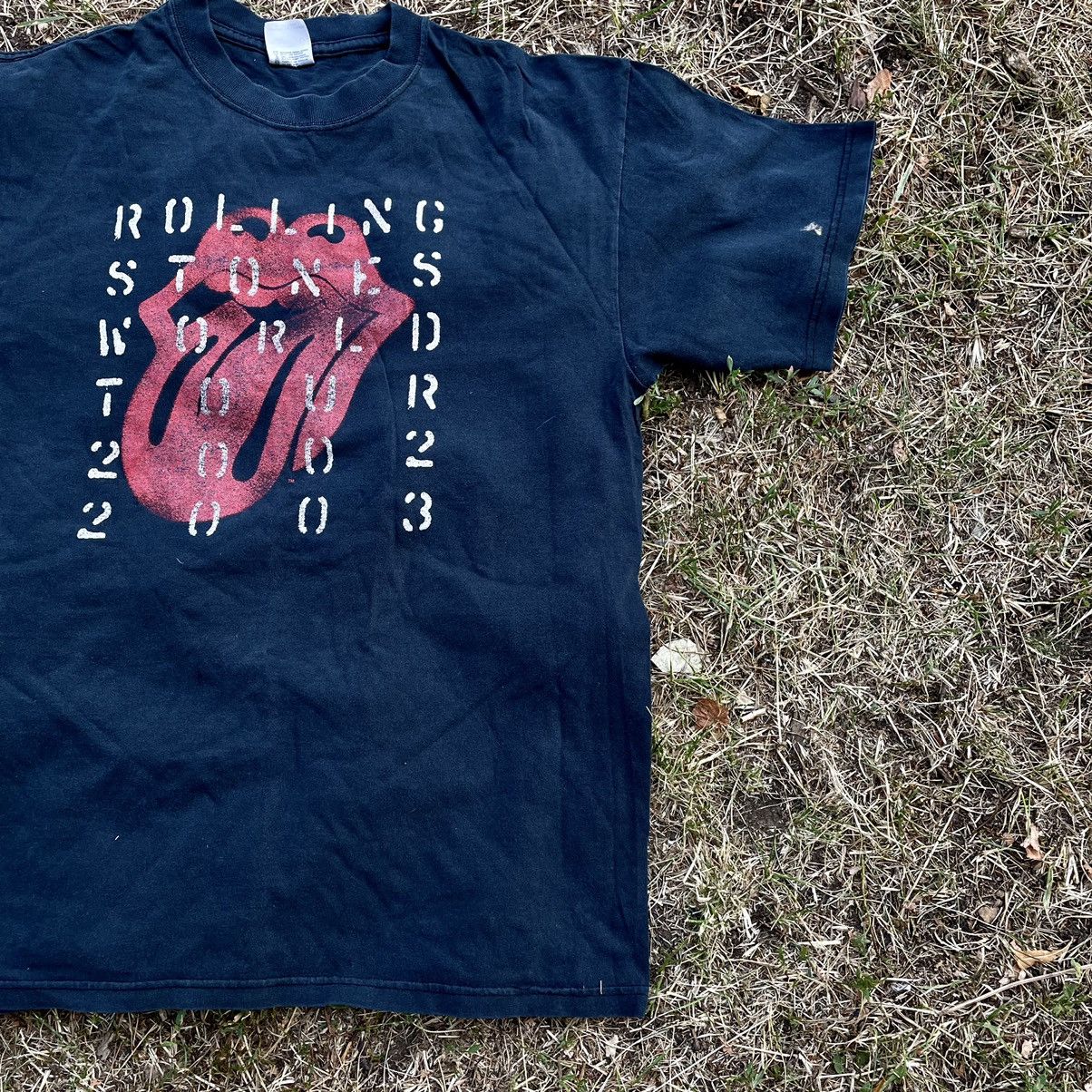 Band Tees VINTAGE Y2K THE ROLLING STONES TOUR OFFICIAL MERCH Size US L / EU 52-54 / 3 - 2 Thumbnail
