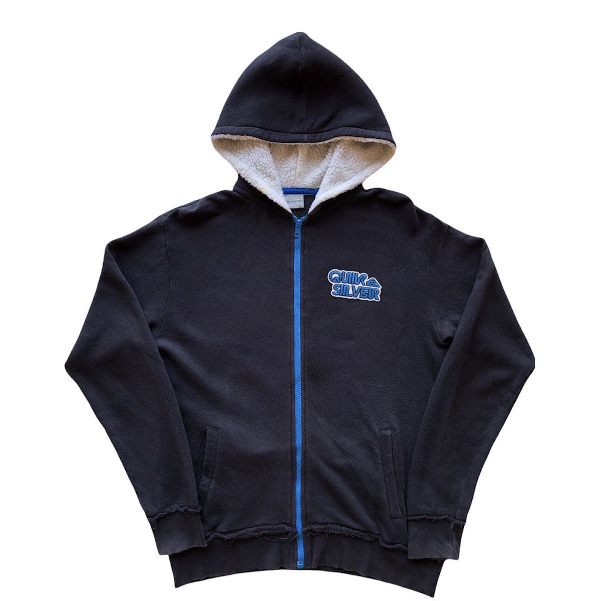 Quicksilver Quiksilver Sherpa Lining Sweater Zipper Hoodie Size US M / EU 48-50 / 2 - 1 Thumbnail