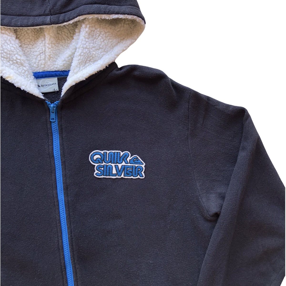 Quicksilver Quiksilver Sherpa Lining Sweater Zipper Hoodie Size US M / EU 48-50 / 2 - 3 Thumbnail