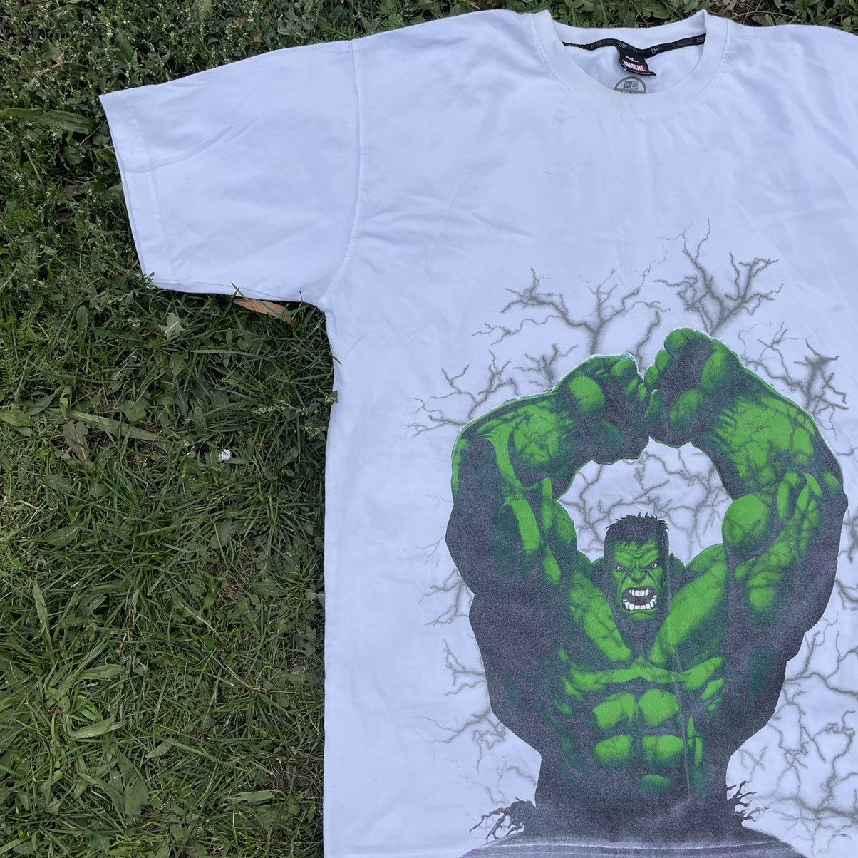 Vintage Vintage Y2K Hulk Graphic Tee Skater Streetwear Tapered XL Size US XL / EU 56 / 4 - 3 Thumbnail