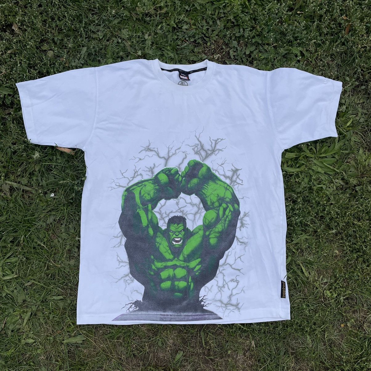 Vintage Vintage Y2K Hulk Graphic Tee Skater Streetwear Tapered XL Size US XL / EU 56 / 4 - 1 Thumbnail