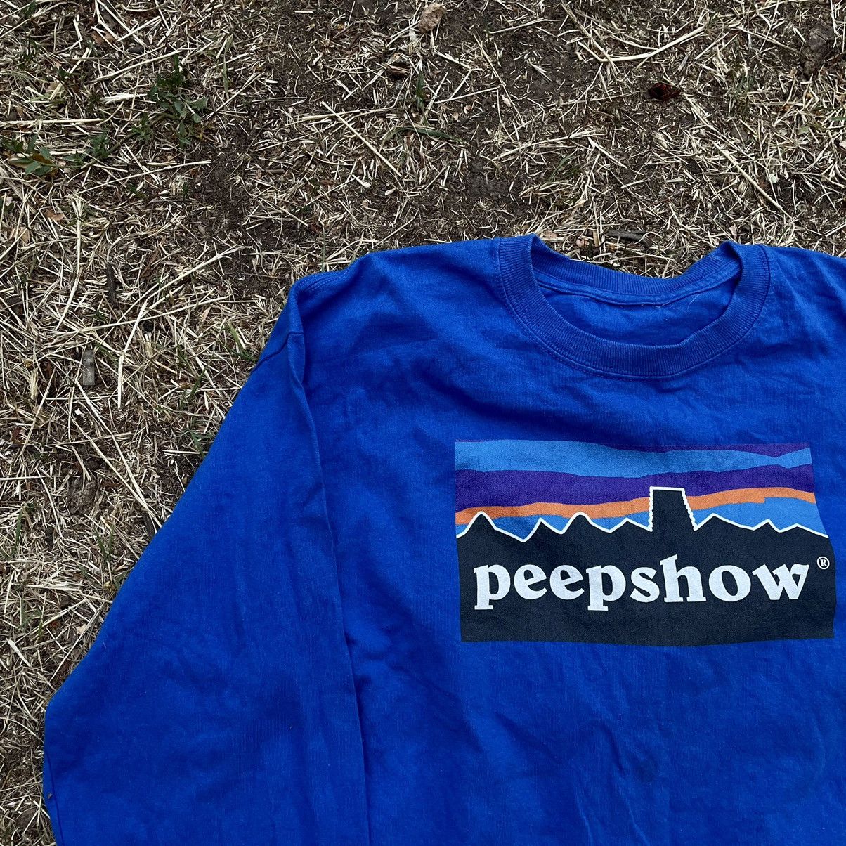 Vintage Vintage 90s Peepshow Graphic Tee Streetwear Humor Slim L Size US L / EU 52-54 / 3 - 4 Thumbnail