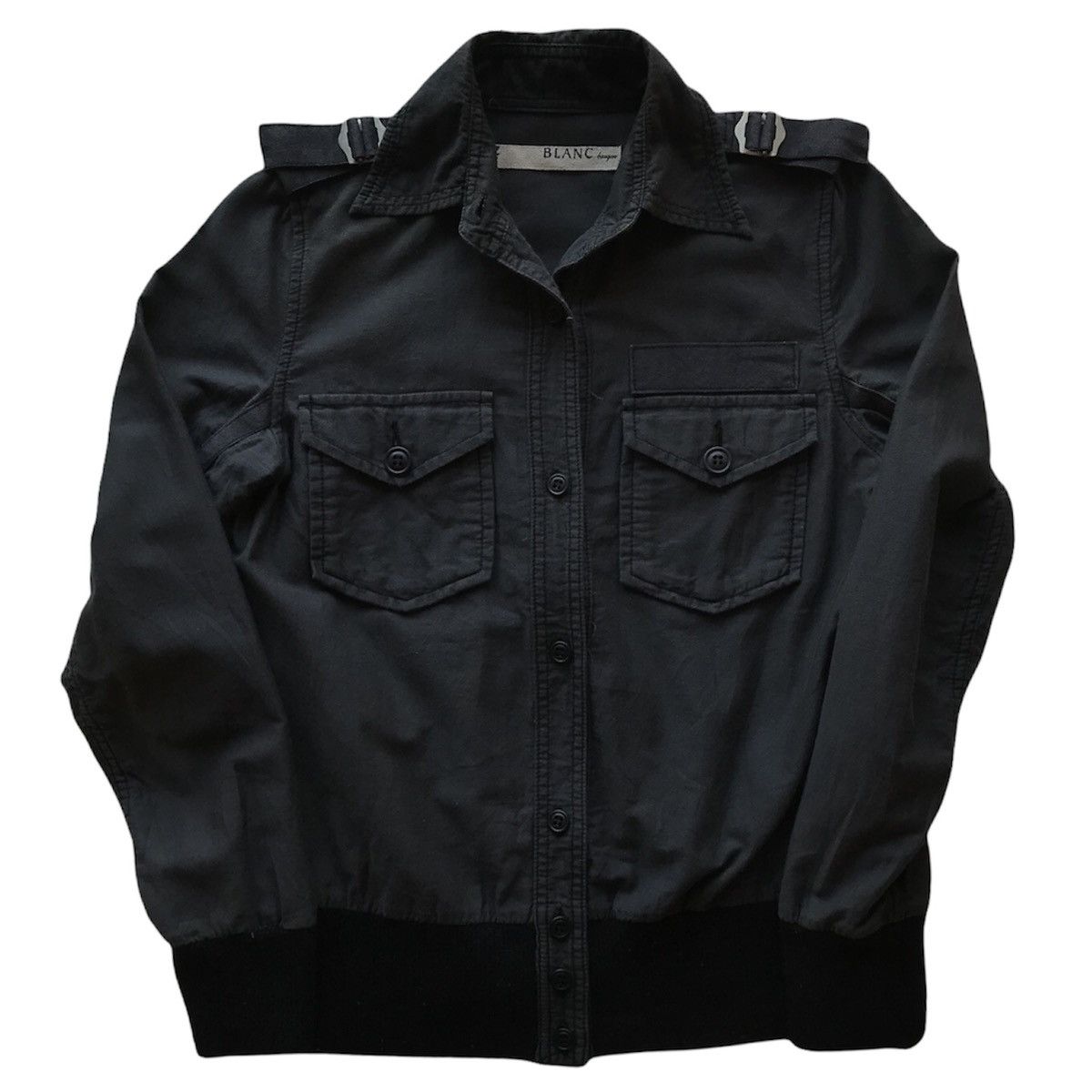 Japanese Brand Vintage 90's Military Style Jacket Button Up Size US S / EU 44-46 / 1 - 1 Thumbnail