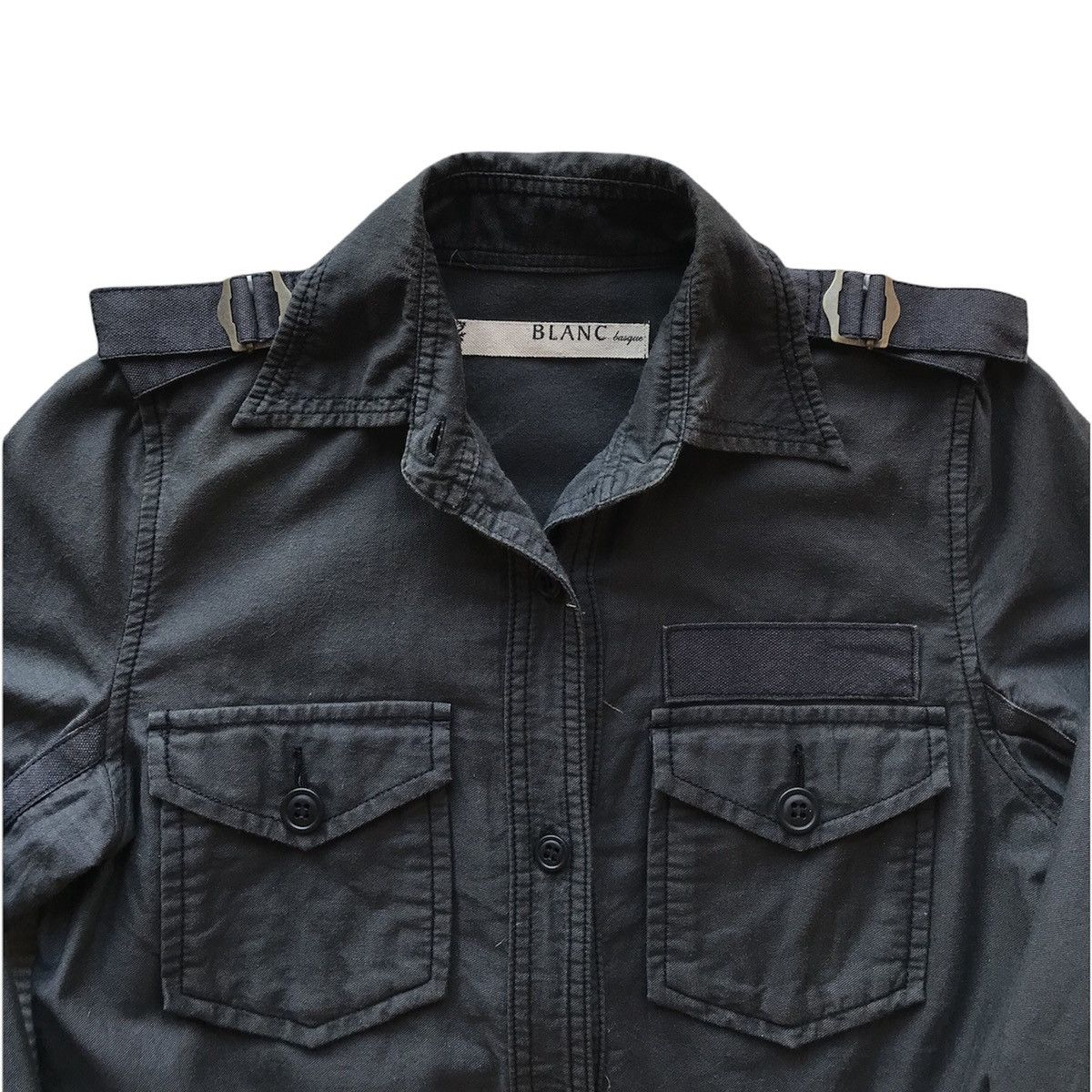 Japanese Brand Vintage 90's Military Style Jacket Button Up Size US S / EU 44-46 / 1 - 2 Thumbnail