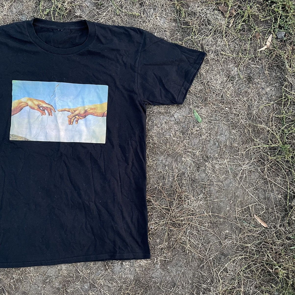 Vintage Vintage Y2K God Tee Heaven Hell Satan Jesus L Size US L / EU 52-54 / 3 - 4 Thumbnail