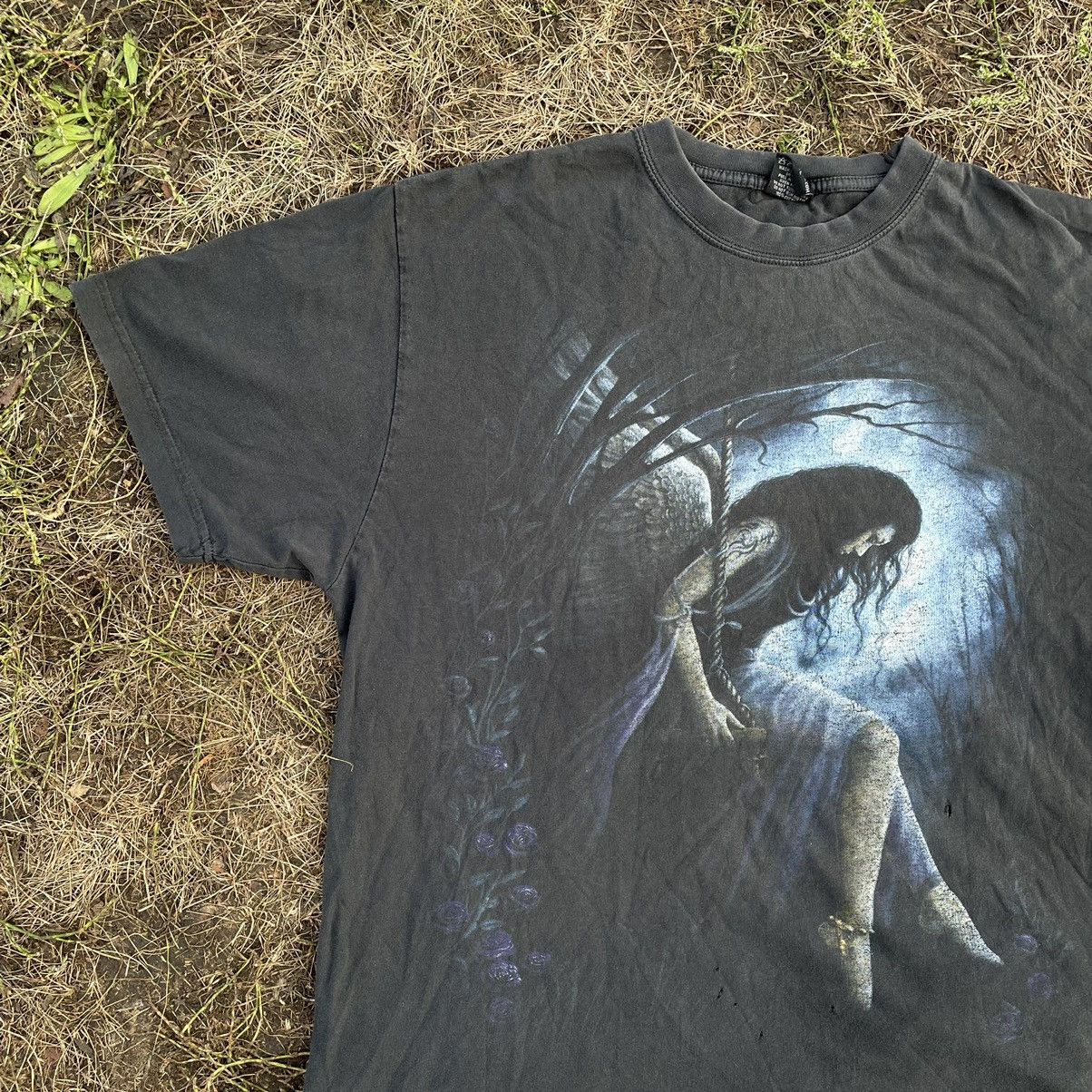 Band Tees Vintage Y2K Skulls Dead Face Horror Tee Rock Streetwear Size US XL / EU 56 / 4 - 3 Thumbnail