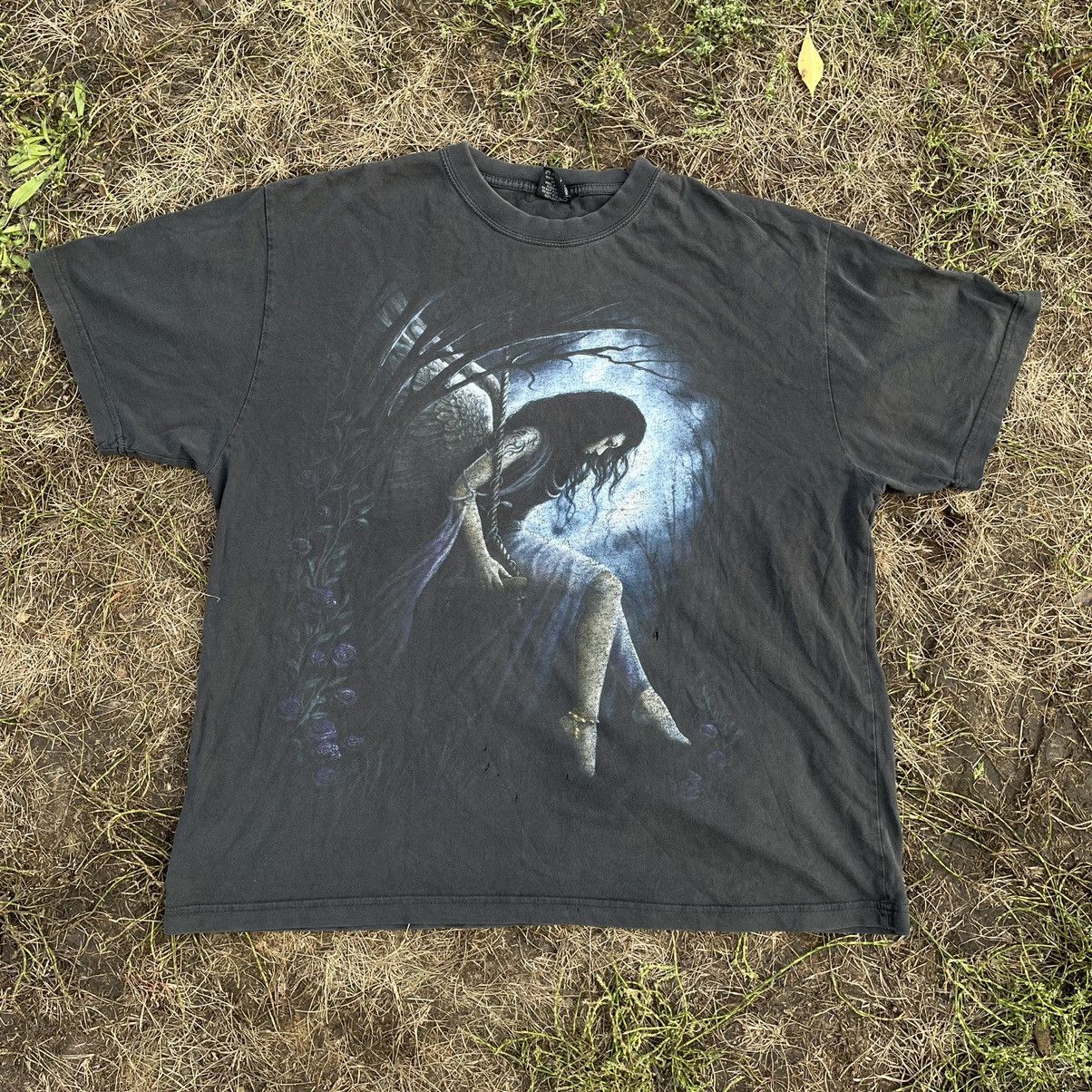 Band Tees Vintage Y2K Skulls Dead Face Horror Tee Rock Streetwear Size US XL / EU 56 / 4 - 1 Thumbnail