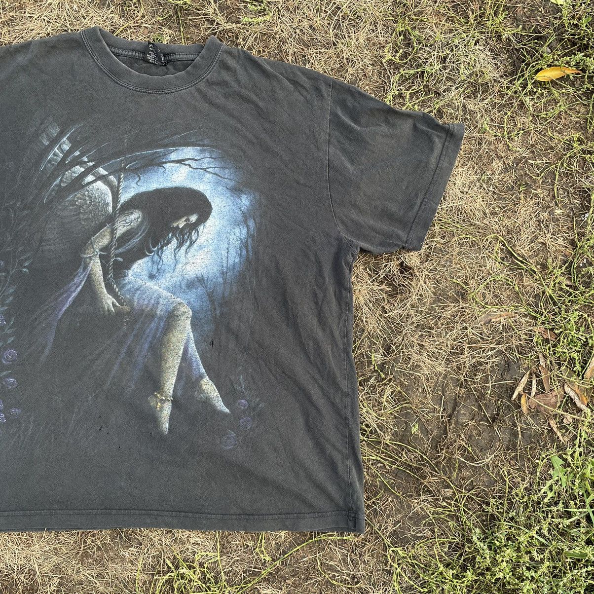 Band Tees Vintage Y2K Skulls Dead Face Horror Tee Rock Streetwear Size US XL / EU 56 / 4 - 2 Thumbnail