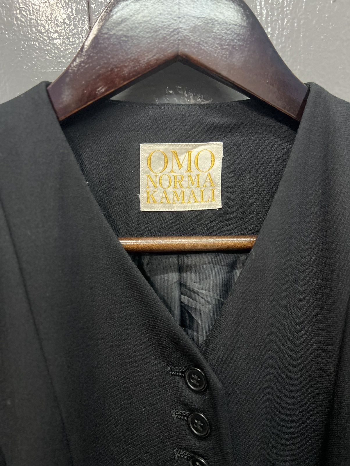 Norma Kamali ARCHIVE OMO NORMA KAMALI BUTTON UP SHIRT/COATS Size M / US 6-8 / IT 42-44 - 4 Thumbnail