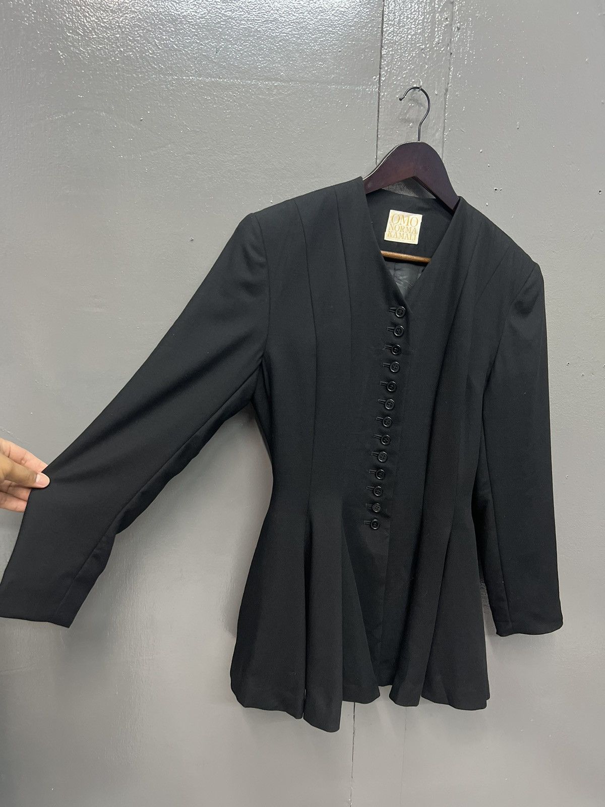 Norma Kamali ARCHIVE OMO NORMA KAMALI BUTTON UP SHIRT/COATS Size M / US 6-8 / IT 42-44 - 8 Thumbnail
