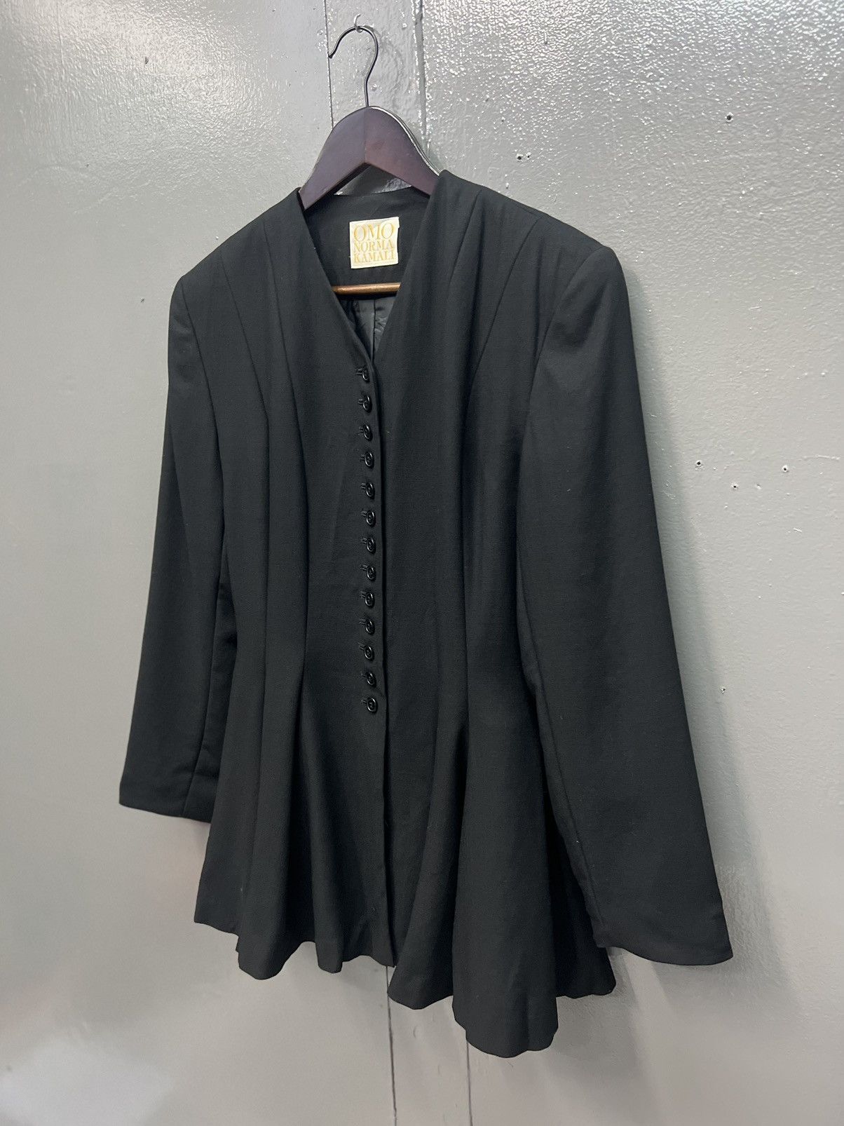 Norma Kamali ARCHIVE OMO NORMA KAMALI BUTTON UP SHIRT/COATS Size M / US 6-8 / IT 42-44 - 3 Thumbnail