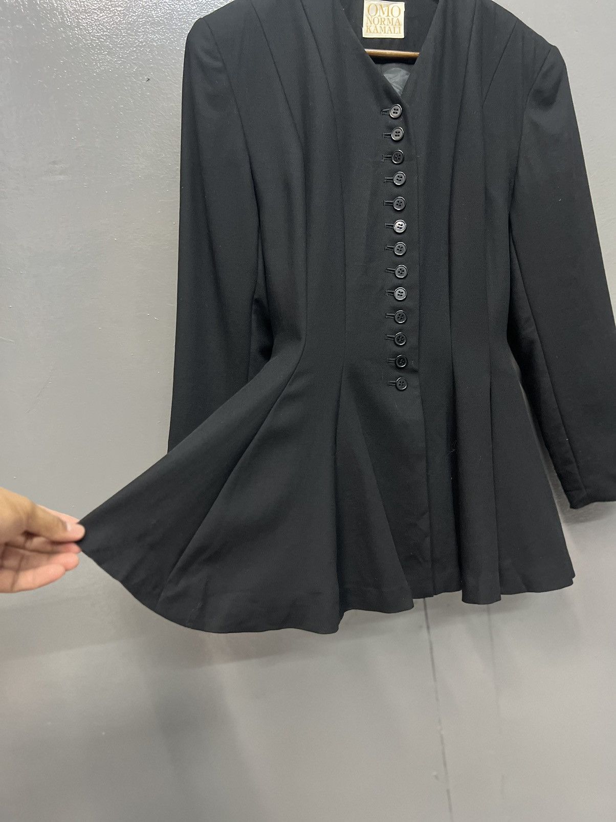 Norma Kamali ARCHIVE OMO NORMA KAMALI BUTTON UP SHIRT/COATS Size M / US 6-8 / IT 42-44 - 7 Thumbnail