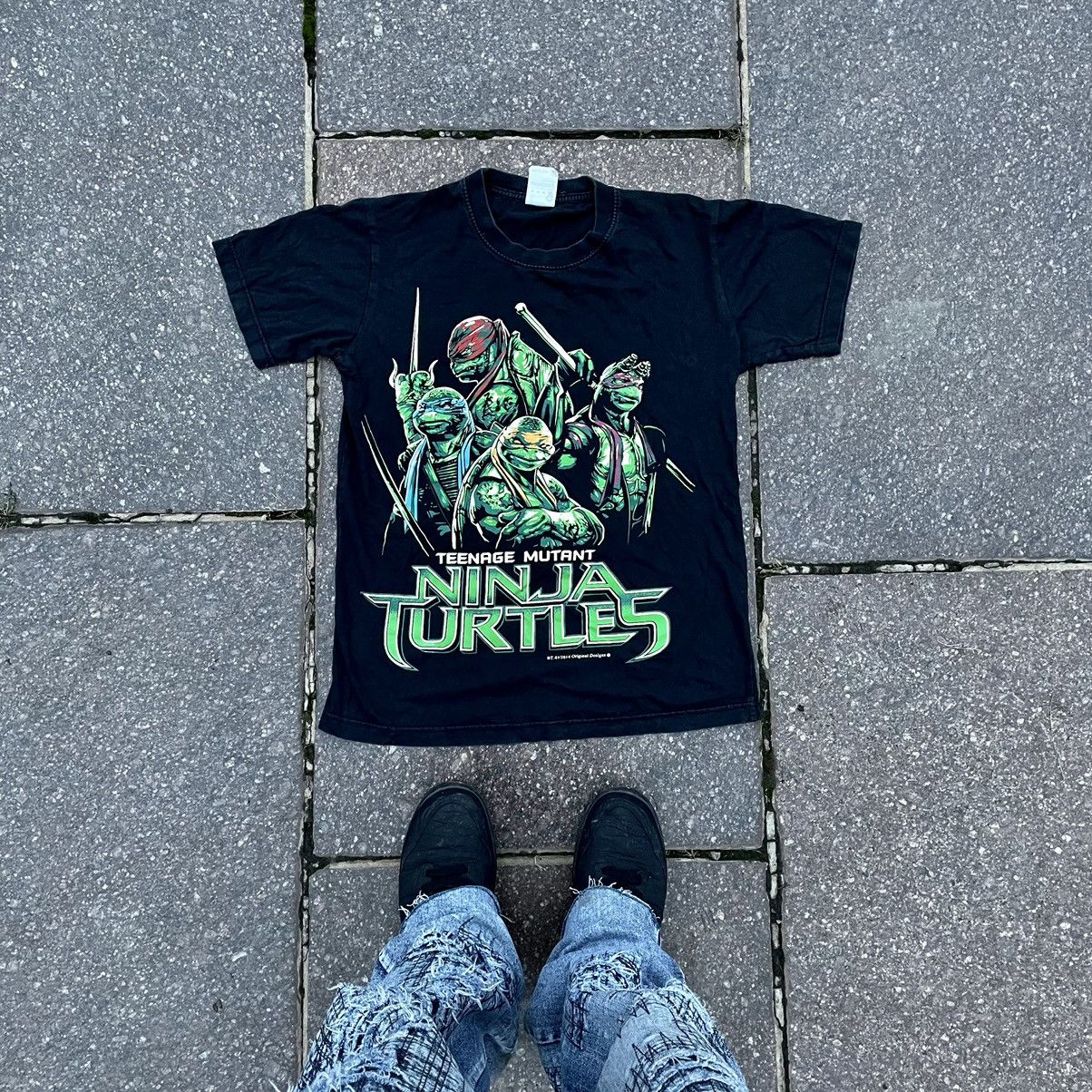 Vintage Vintage Y2K Tee Mutant Ninja Heroes Face Humor M Size US M / EU 48-50 / 2 - 1 Thumbnail