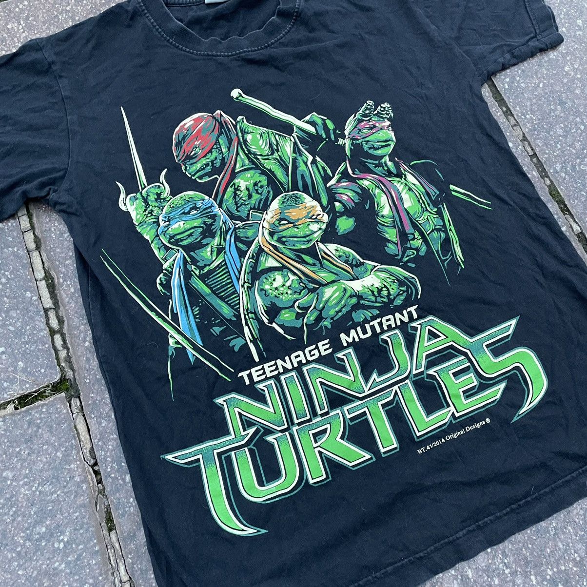 Vintage Vintage Y2K Tee Mutant Ninja Heroes Face Humor M Size US M / EU 48-50 / 2 - 5 Thumbnail