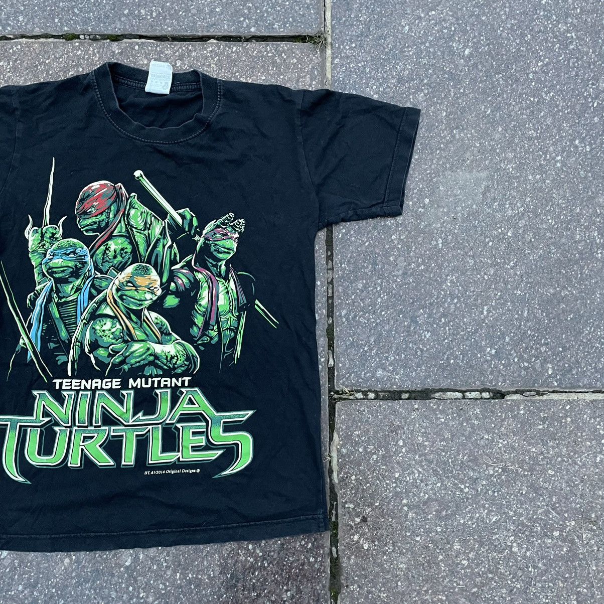 Vintage Vintage Y2K Tee Mutant Ninja Heroes Face Humor M Size US M / EU 48-50 / 2 - 2 Thumbnail