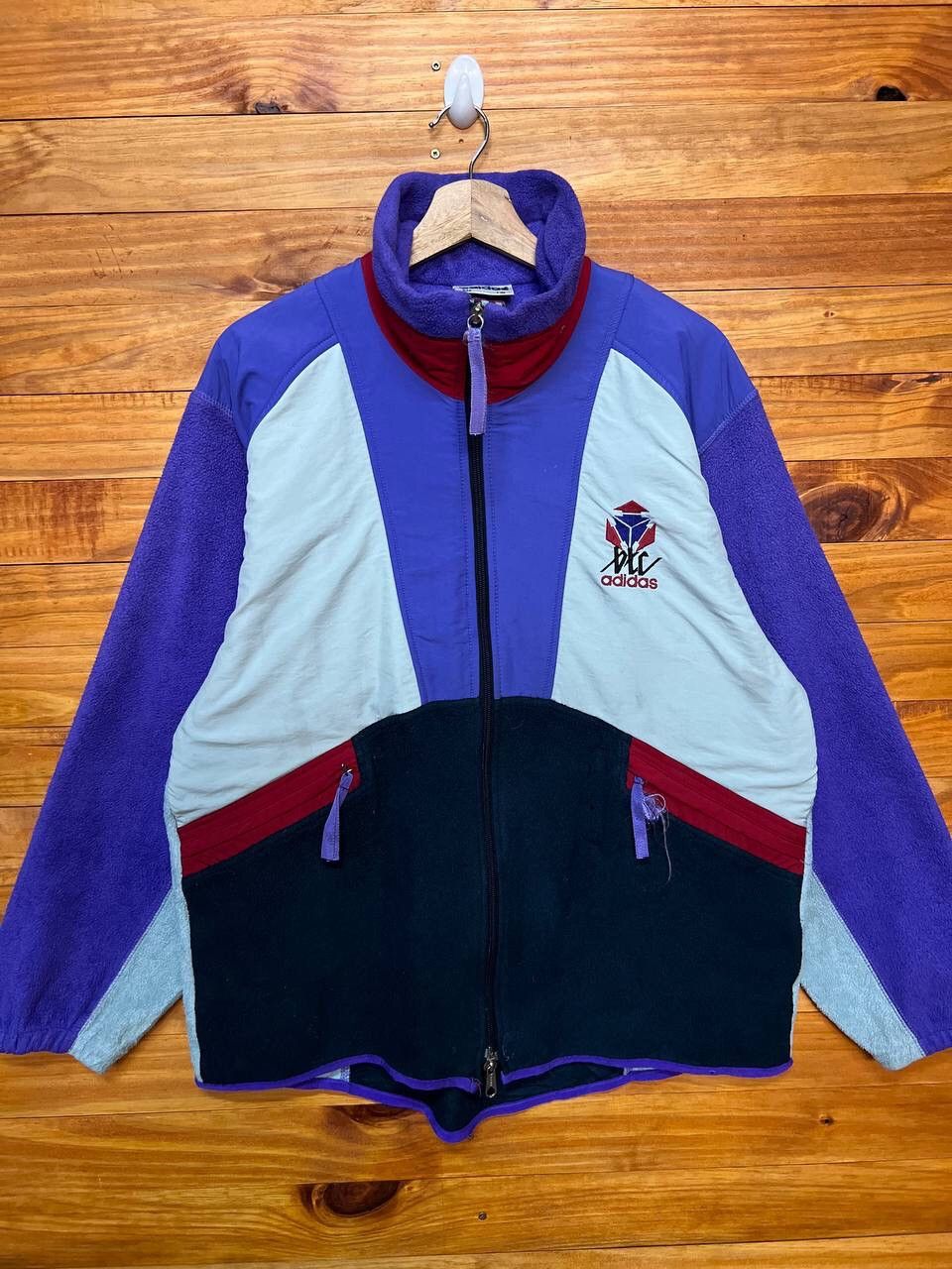Adidas VINTAGE ADIDAS FLEECE JACKET Size US M / EU 48-50 / 2 - 1 Thumbnail