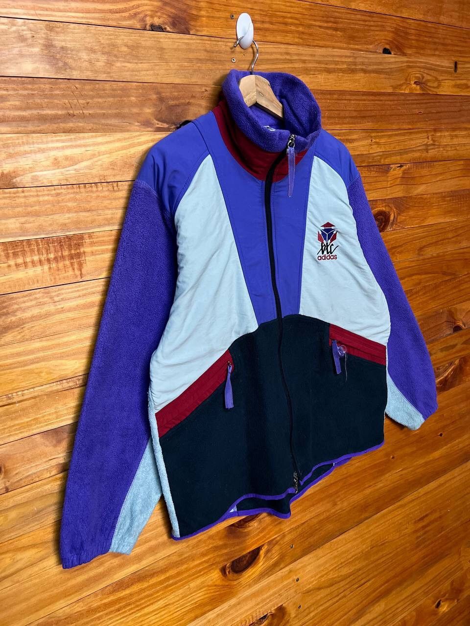 Adidas VINTAGE ADIDAS FLEECE JACKET Size US M / EU 48-50 / 2 - 2 Thumbnail