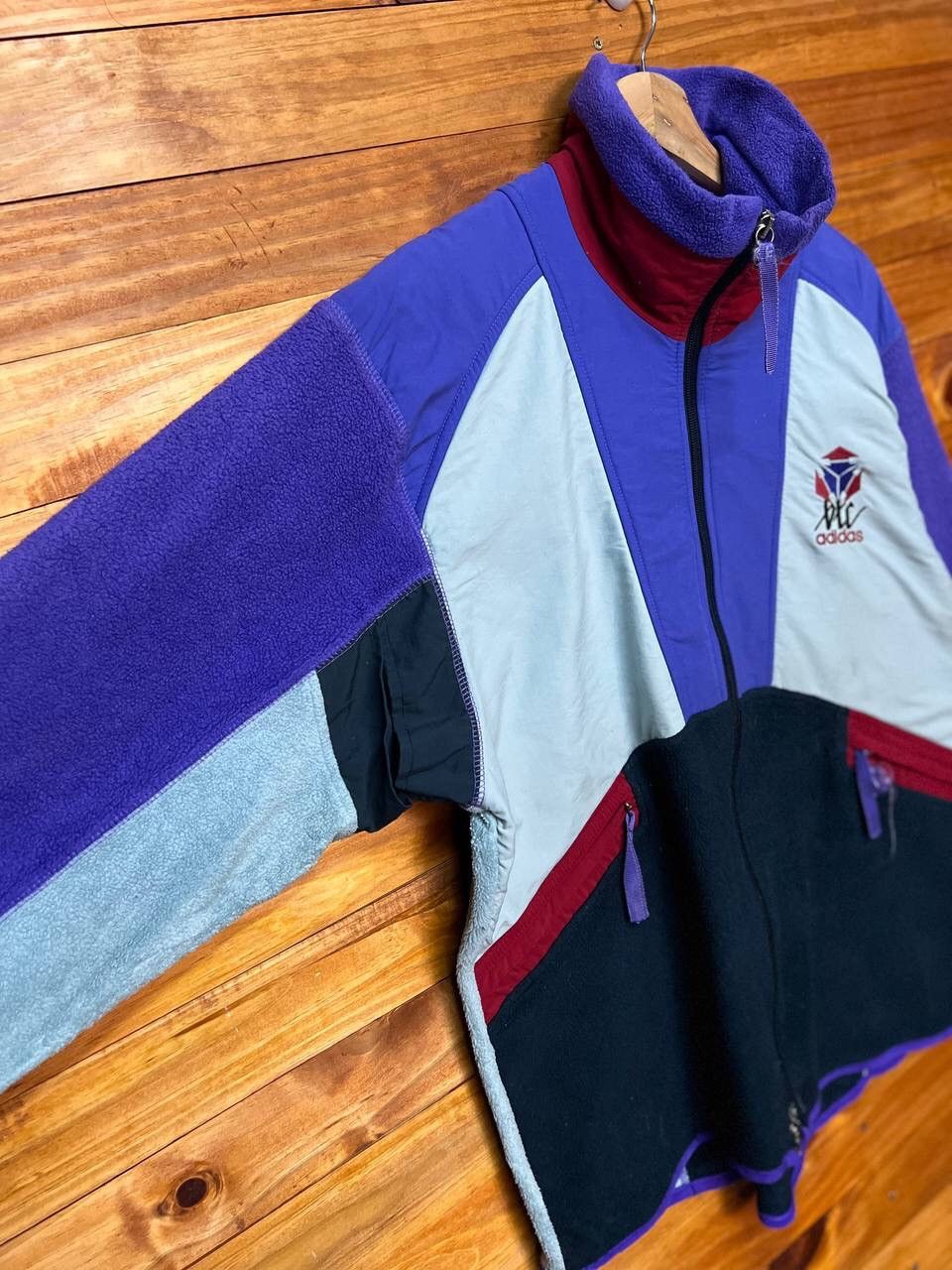 Adidas VINTAGE ADIDAS FLEECE JACKET Size US M / EU 48-50 / 2 - 4 Thumbnail