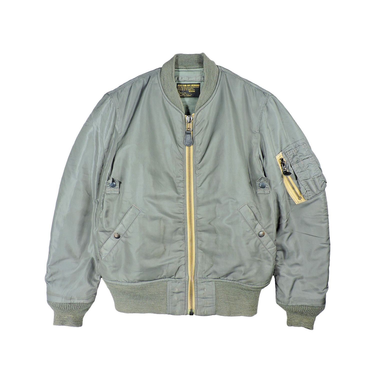 Avirex Avirex LTD. USAF MA-1 Flight Bomber Jacket Size US M / EU 48-50 / 2 - 1 Thumbnail