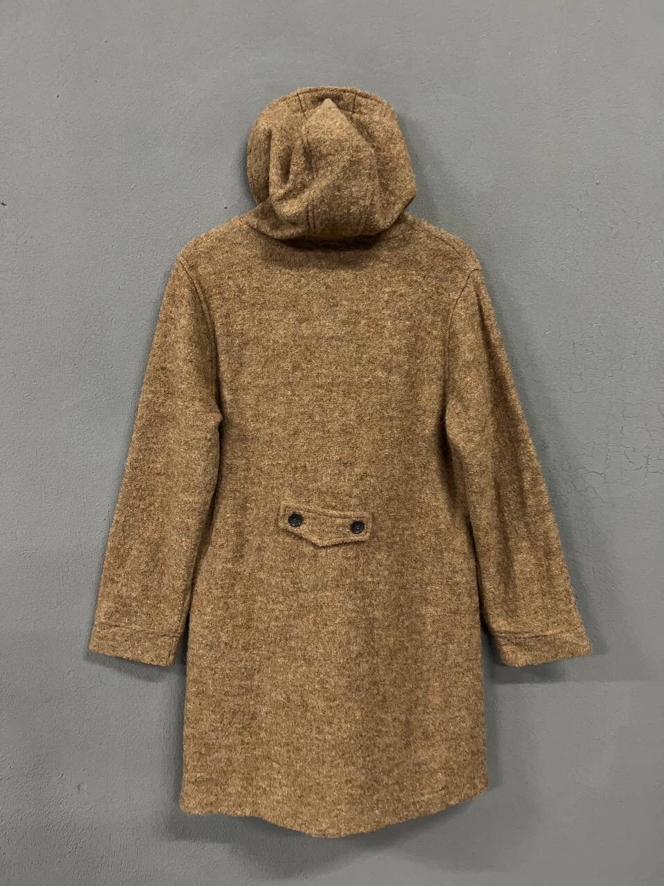Japanese Brand NORTH OBJECT DE PETIT WOOL COAT WOMENS Size L / US 10 / IT 46 - 7 Thumbnail