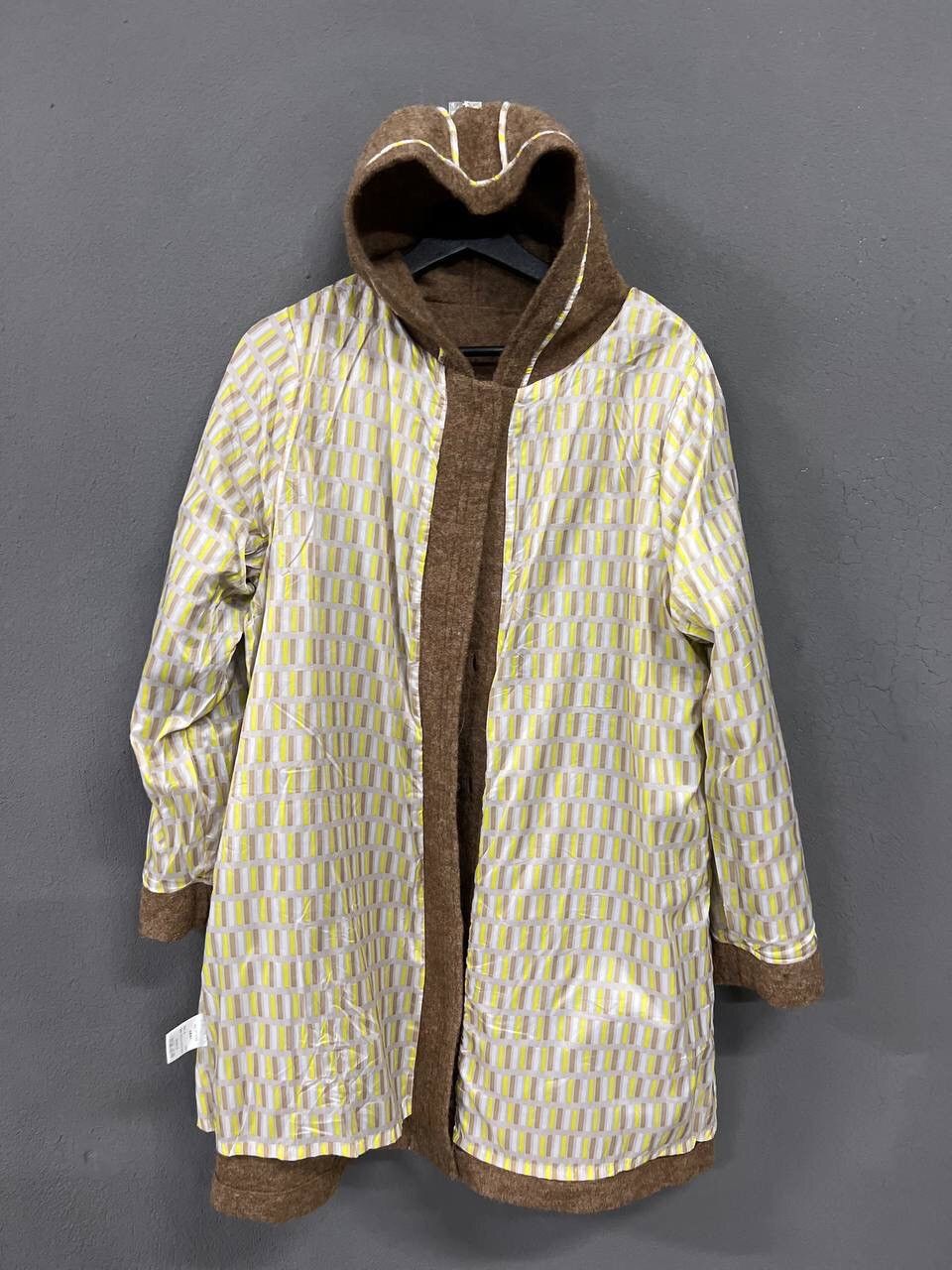 Japanese Brand NORTH OBJECT DE PETIT WOOL COAT WOMENS Size L / US 10 / IT 46 - 9 Thumbnail