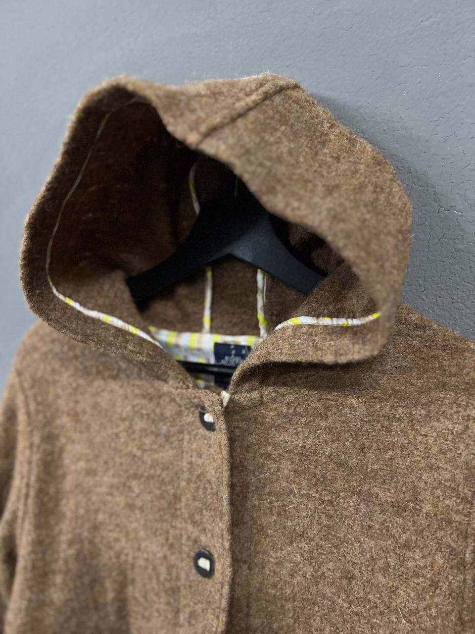Japanese Brand NORTH OBJECT DE PETIT WOOL COAT WOMENS Size L / US 10 / IT 46 - 6 Thumbnail