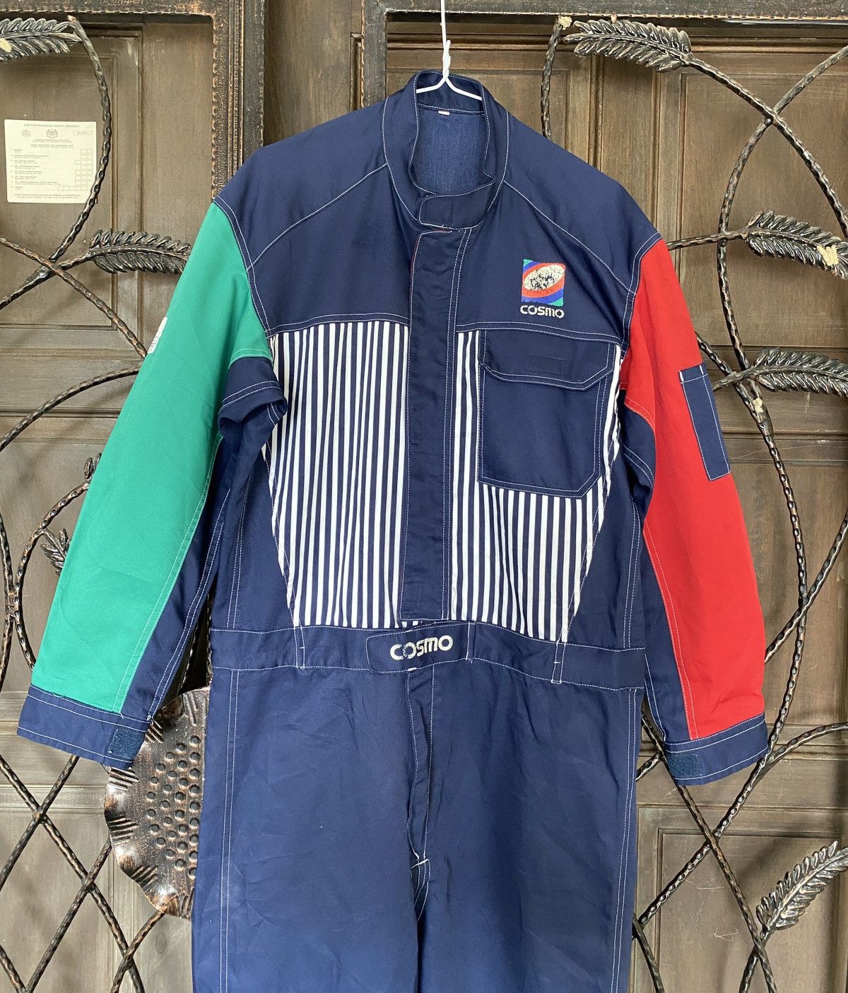 Vintage VINTAGE COSMO RACING OVERALL Size US L / EU 52-54 / 3 - 4 Thumbnail