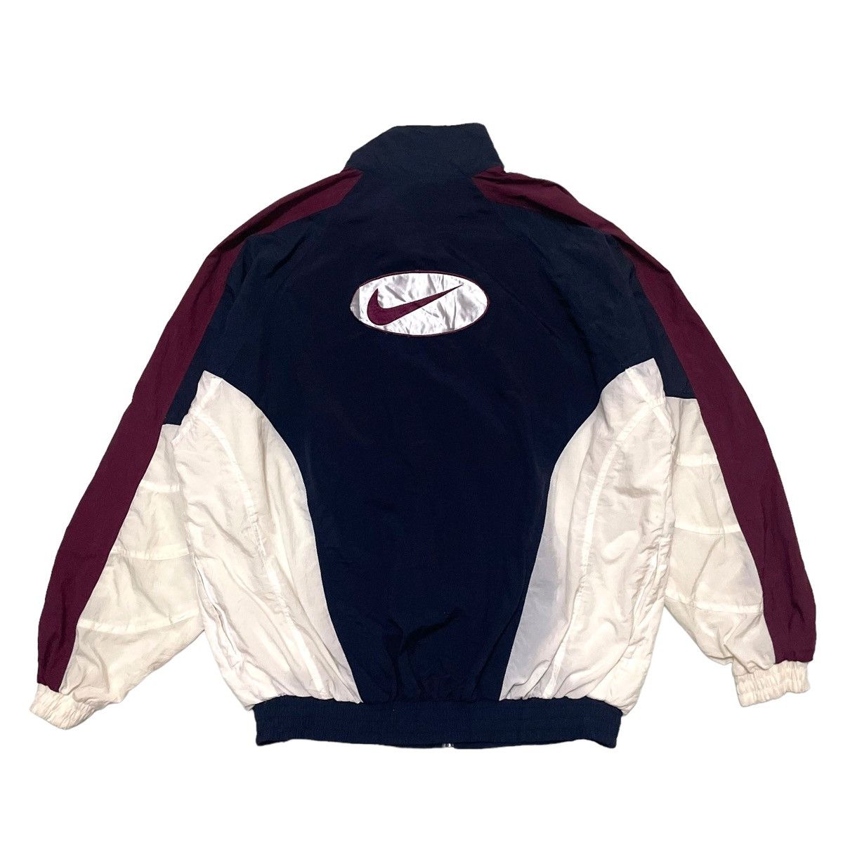 Nike × Vintage 💥 90s NIKE TRAINER ZIPPER JACKET Size US L / EU 52-54 / 3 - 2 Thumbnail