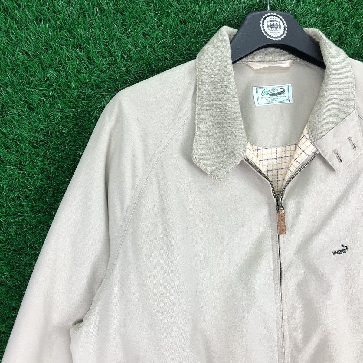 Japanese Brand × Vintage Vintage Crocodile Casual Work Zipper Jacket Size US L / EU 52-54 / 3 - 2 Thumbnail