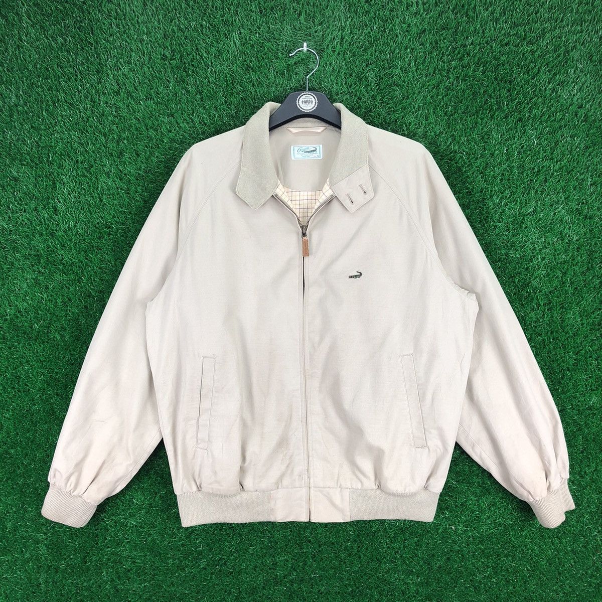 Japanese Brand × Vintage Vintage Crocodile Casual Work Zipper Jacket Size US L / EU 52-54 / 3 - 1 Thumbnail