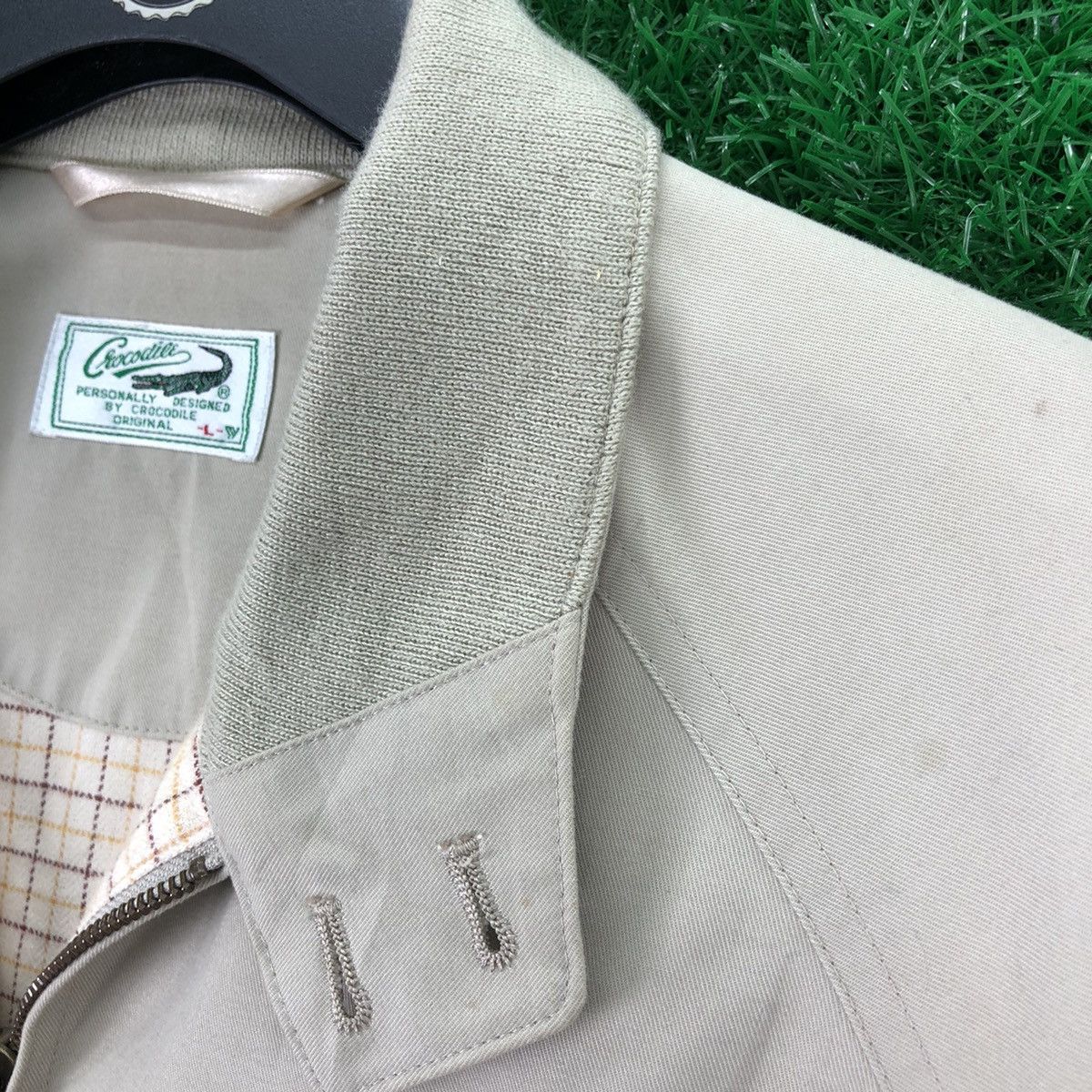 Japanese Brand × Vintage Vintage Crocodile Casual Work Zipper Jacket Size US L / EU 52-54 / 3 - 8 Thumbnail