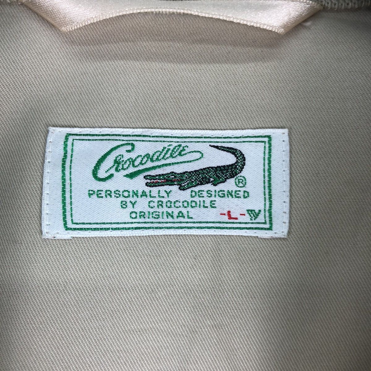 Japanese Brand × Vintage Vintage Crocodile Casual Work Zipper Jacket Size US L / EU 52-54 / 3 - 13 Thumbnail