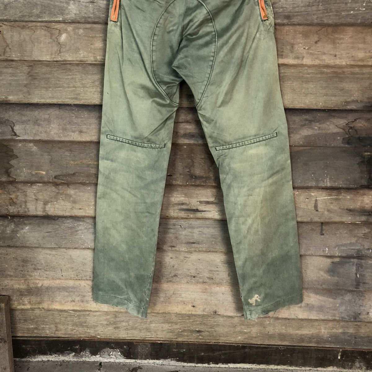 Dsquared2 Dsquared2 Green faded japan denim cargo Pants #6791 Size US 29 - 12 Thumbnail