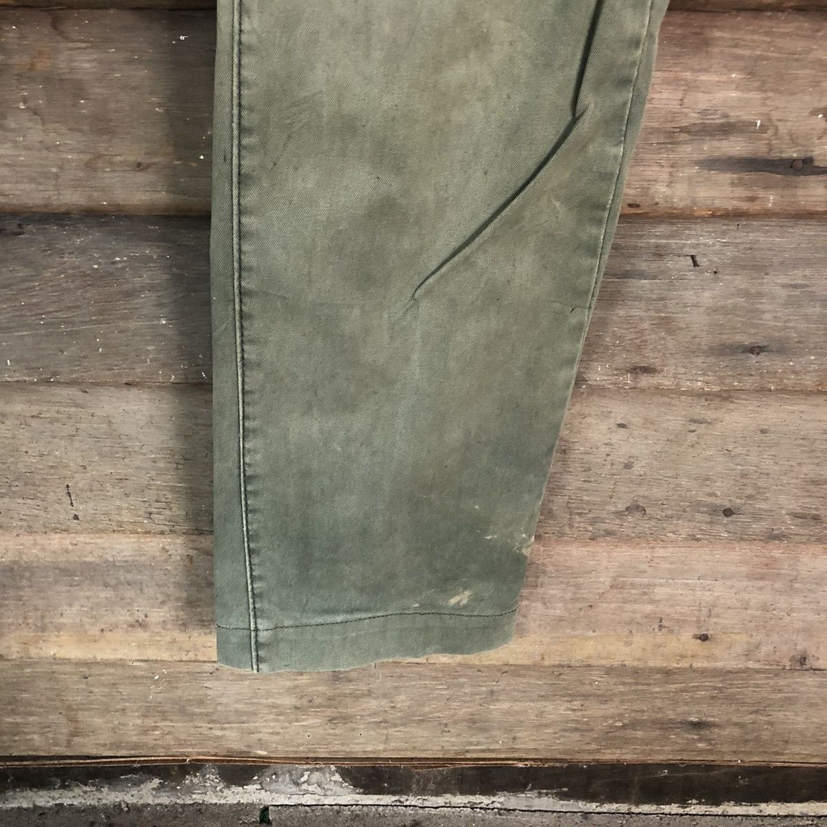 Dsquared2 Dsquared2 Green faded japan denim cargo Pants #6791 Size US 29 - 7 Thumbnail