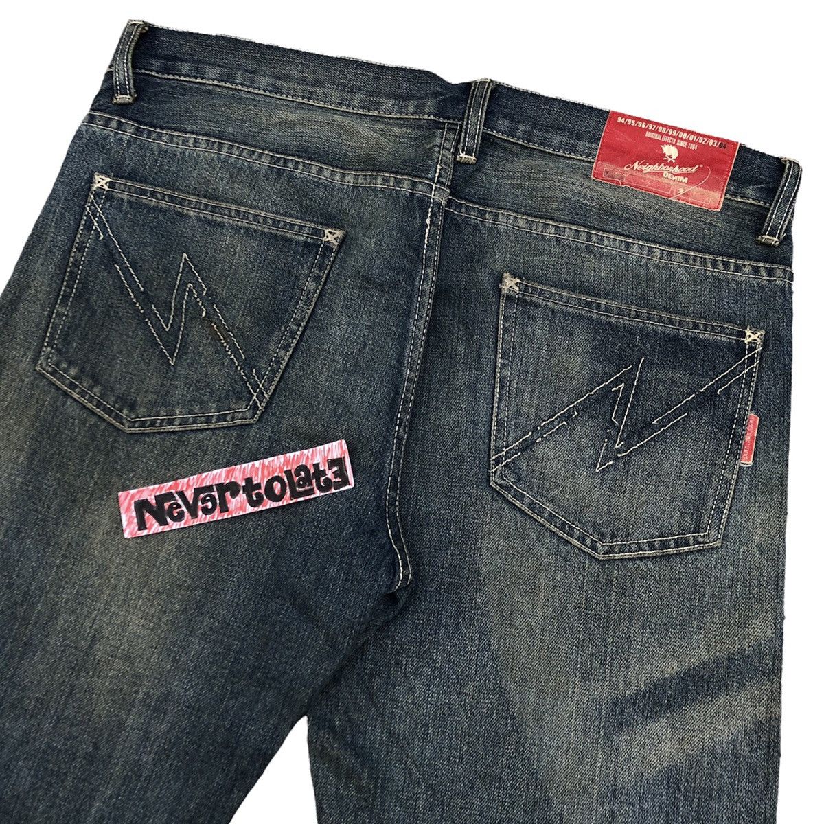 Japanese Brand × Neighborhood Vintage Neighborhood Wash Denim Selvedge Size US 34 / EU 50 - 3 Thumbnail