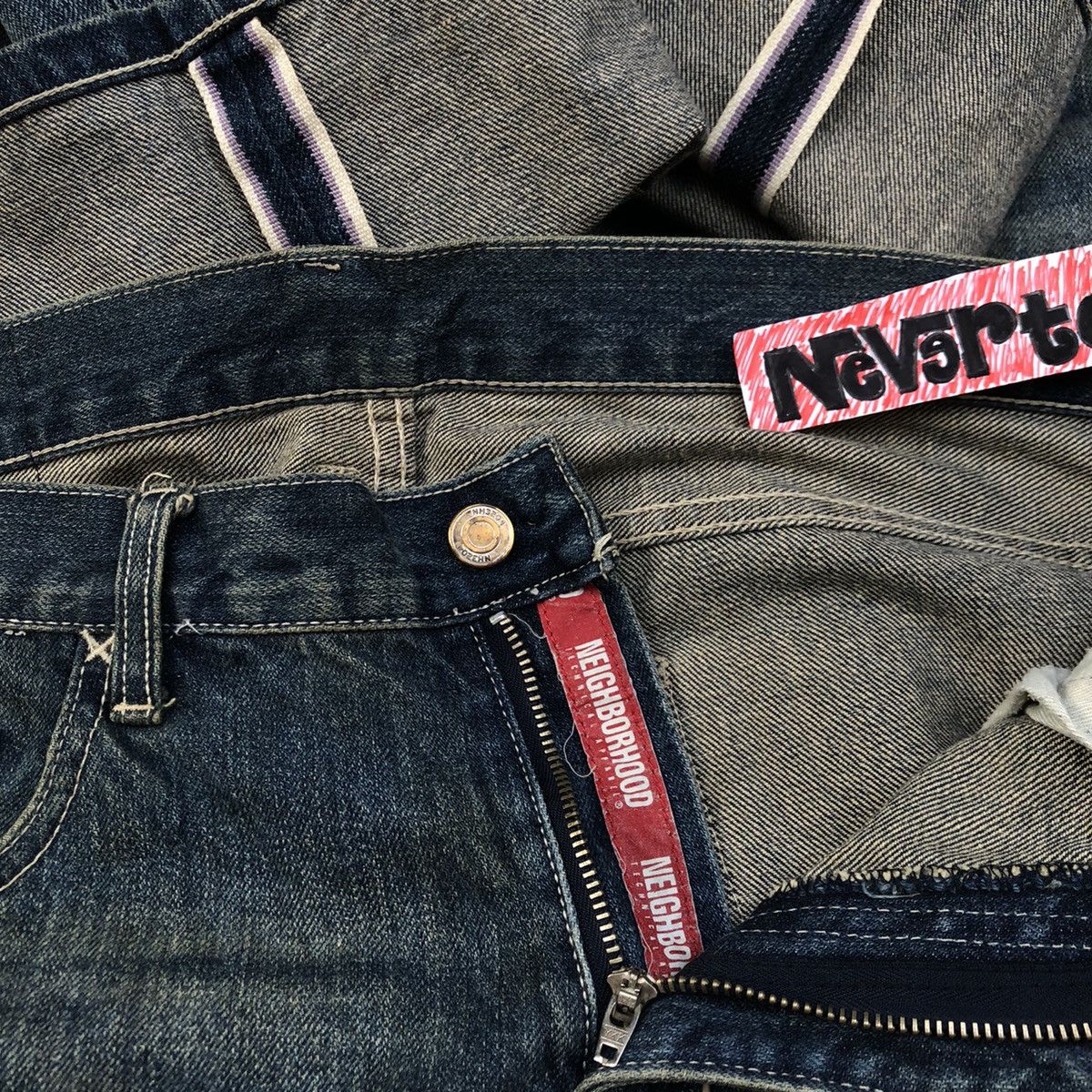 Japanese Brand × Neighborhood Vintage Neighborhood Wash Denim Selvedge Size US 34 / EU 50 - 6 Thumbnail