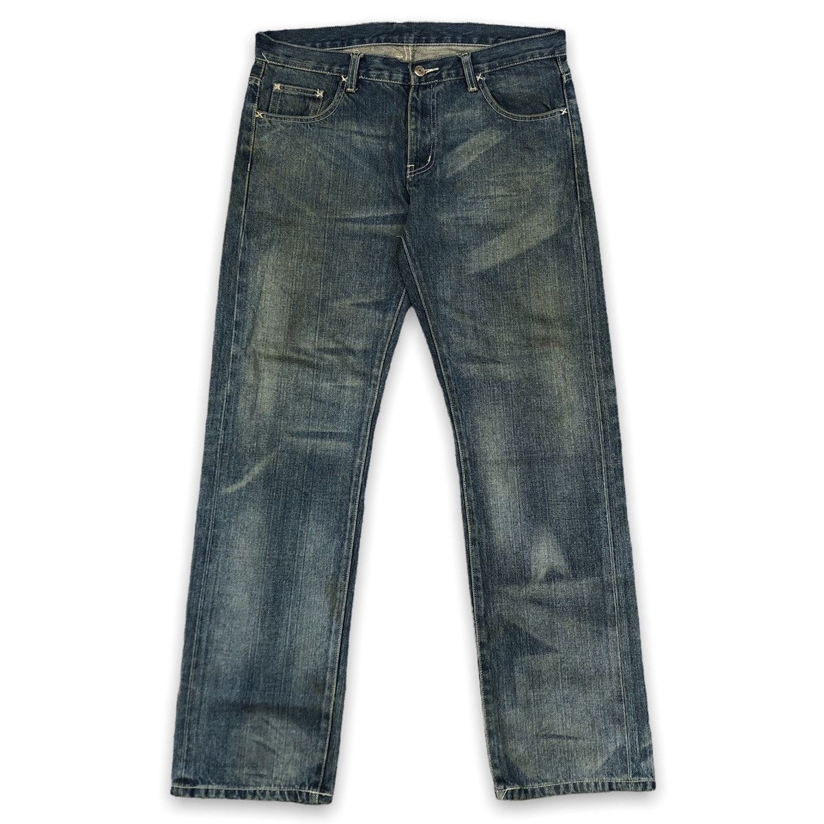 Japanese Brand × Neighborhood Vintage Neighborhood Wash Denim Selvedge Size US 34 / EU 50 - 2 Thumbnail