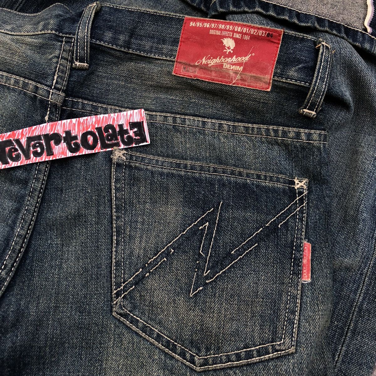 Japanese Brand × Neighborhood Vintage Neighborhood Wash Denim Selvedge Size US 34 / EU 50 - 5 Thumbnail