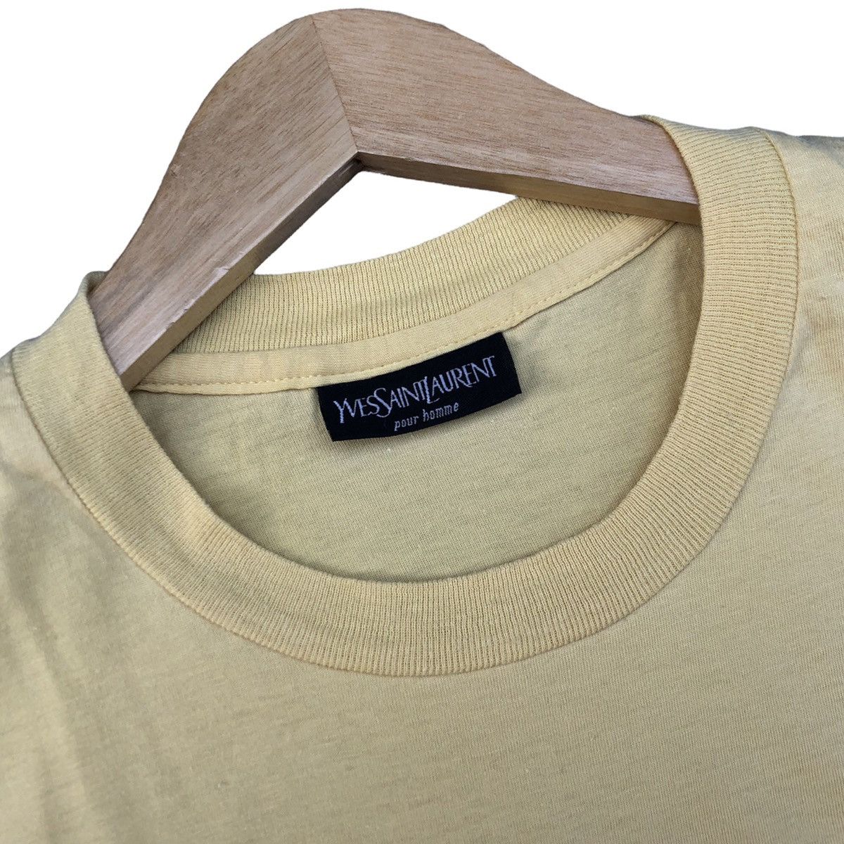 Vintage × Yves Saint Laurent Vintage Yves Saint Laurent Big logo Tshirt Size US L / EU 52-54 / 3 - 2 Thumbnail