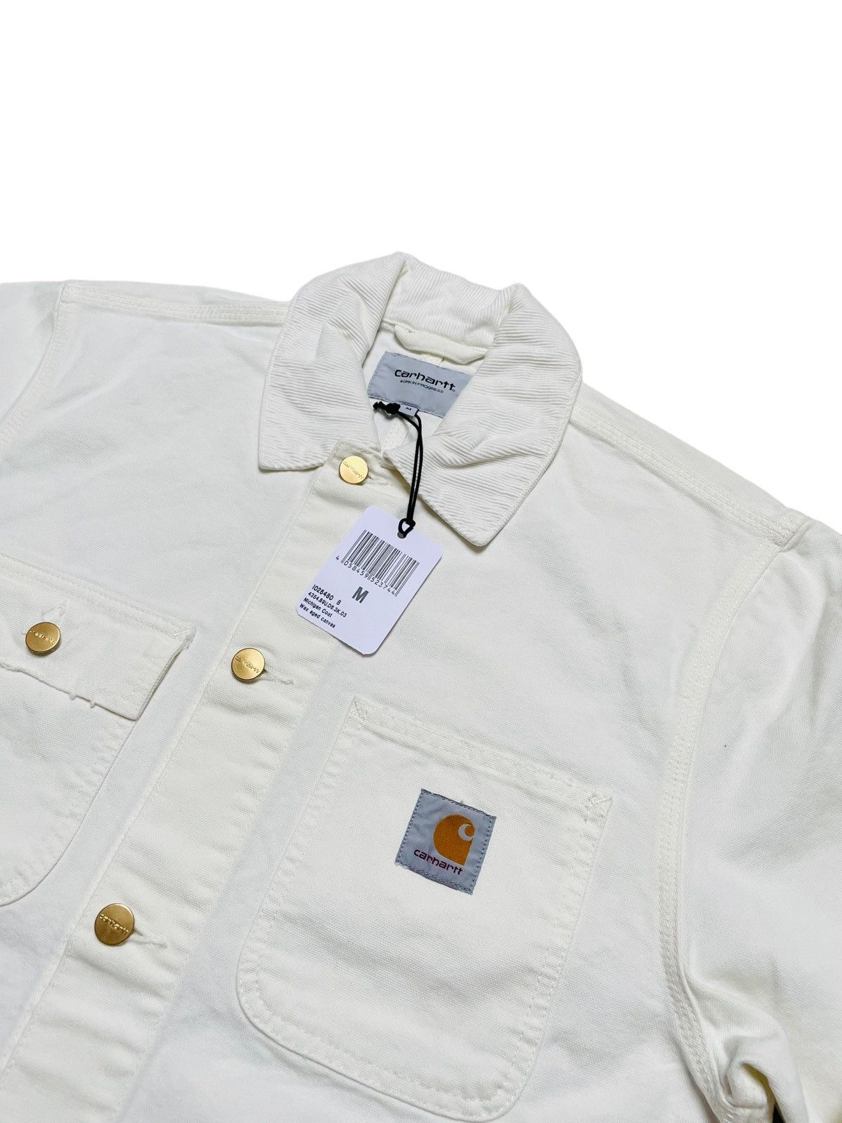 Carhartt BRAND NEW Carhartt Michigan Chore Coat Jacket white Size US M / EU 48-50 / 2 - 2 Thumbnail