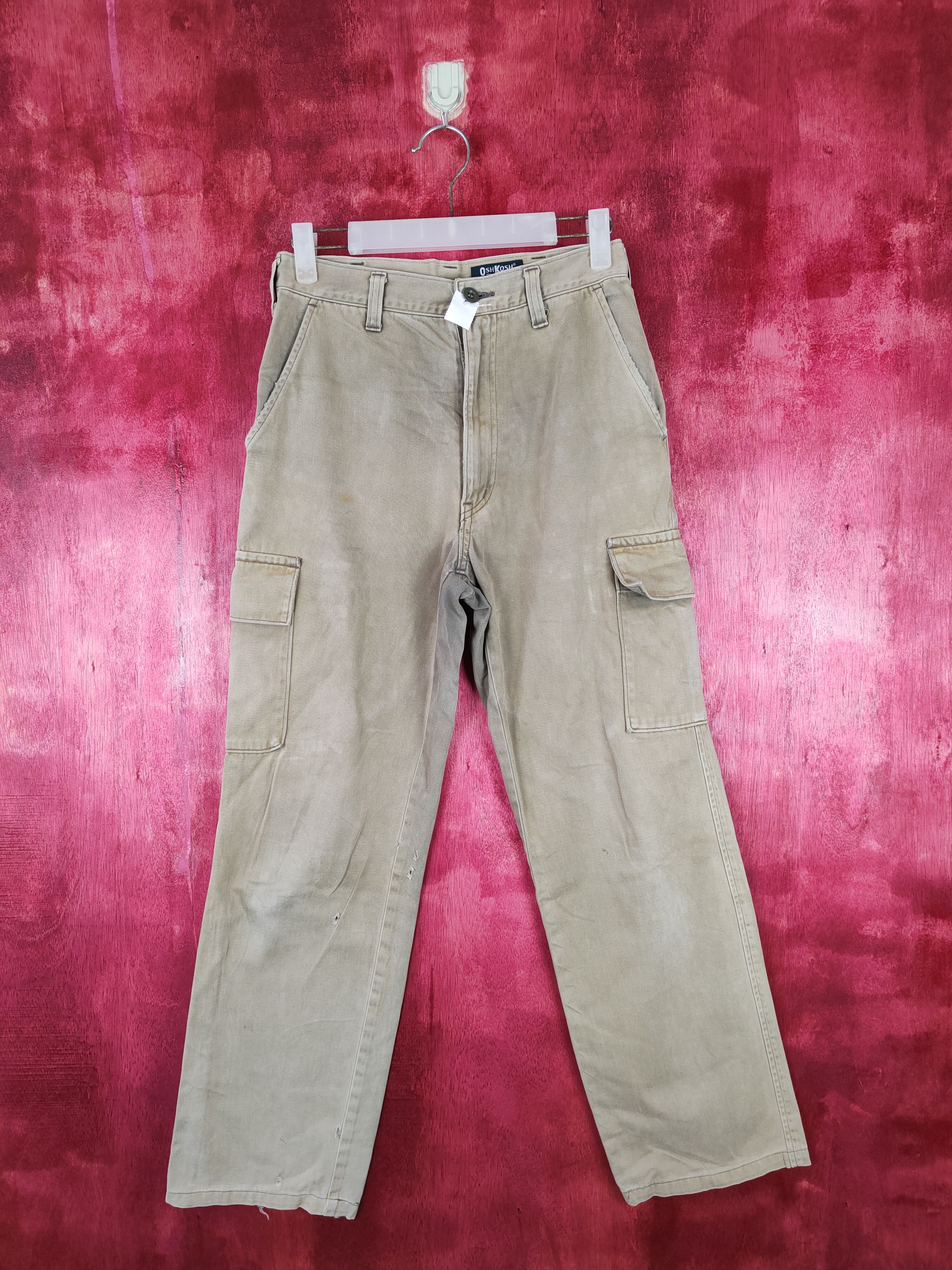 Japanese Brand × Oshkosh OshKosh classic multi pocket tactical cargo Pants #4487 Size US 28 / EU 44 - 1 Thumbnail