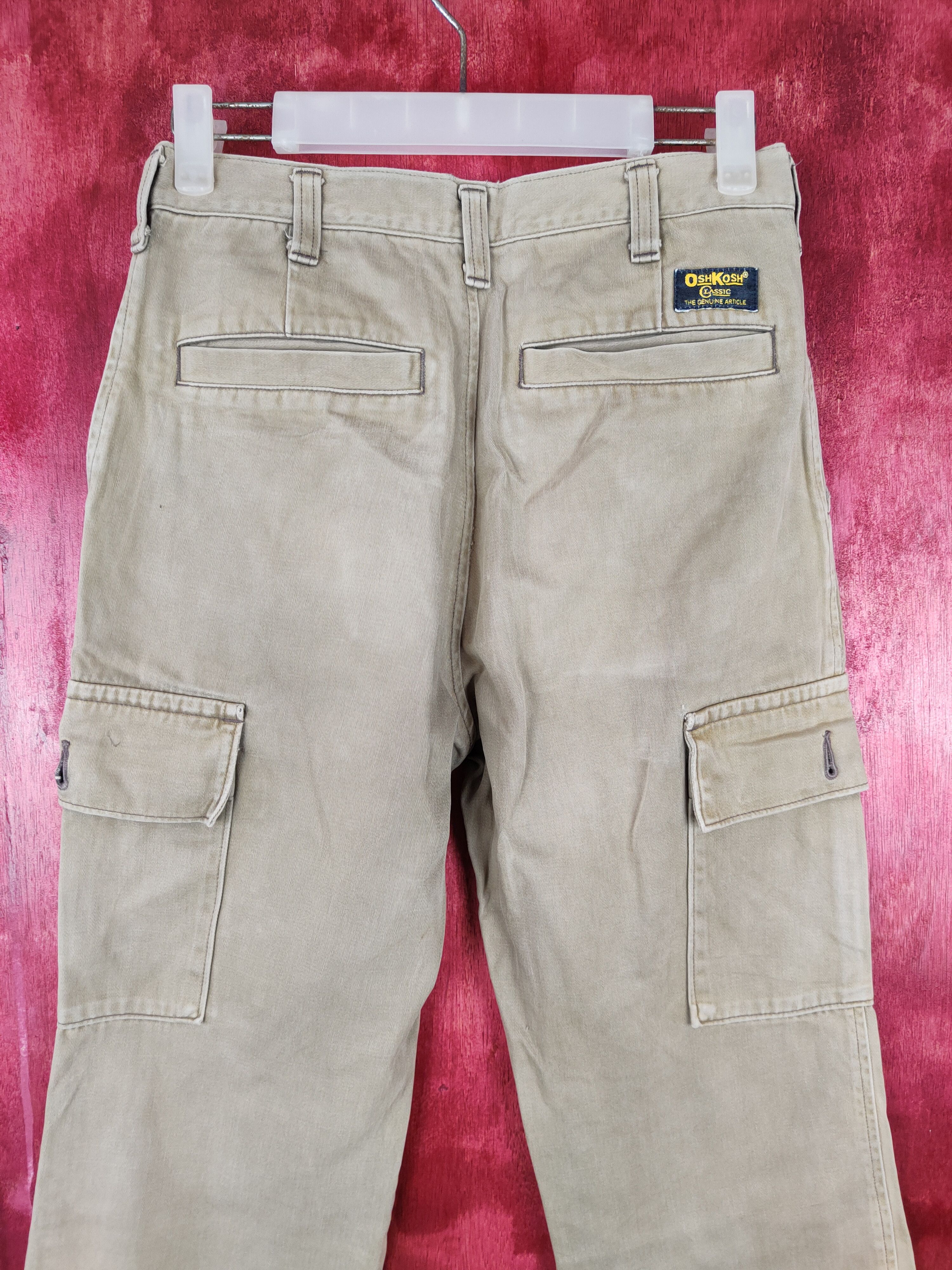 Japanese Brand × Oshkosh OshKosh classic multi pocket tactical cargo Pants #4487 Size US 28 / EU 44 - 8 Thumbnail