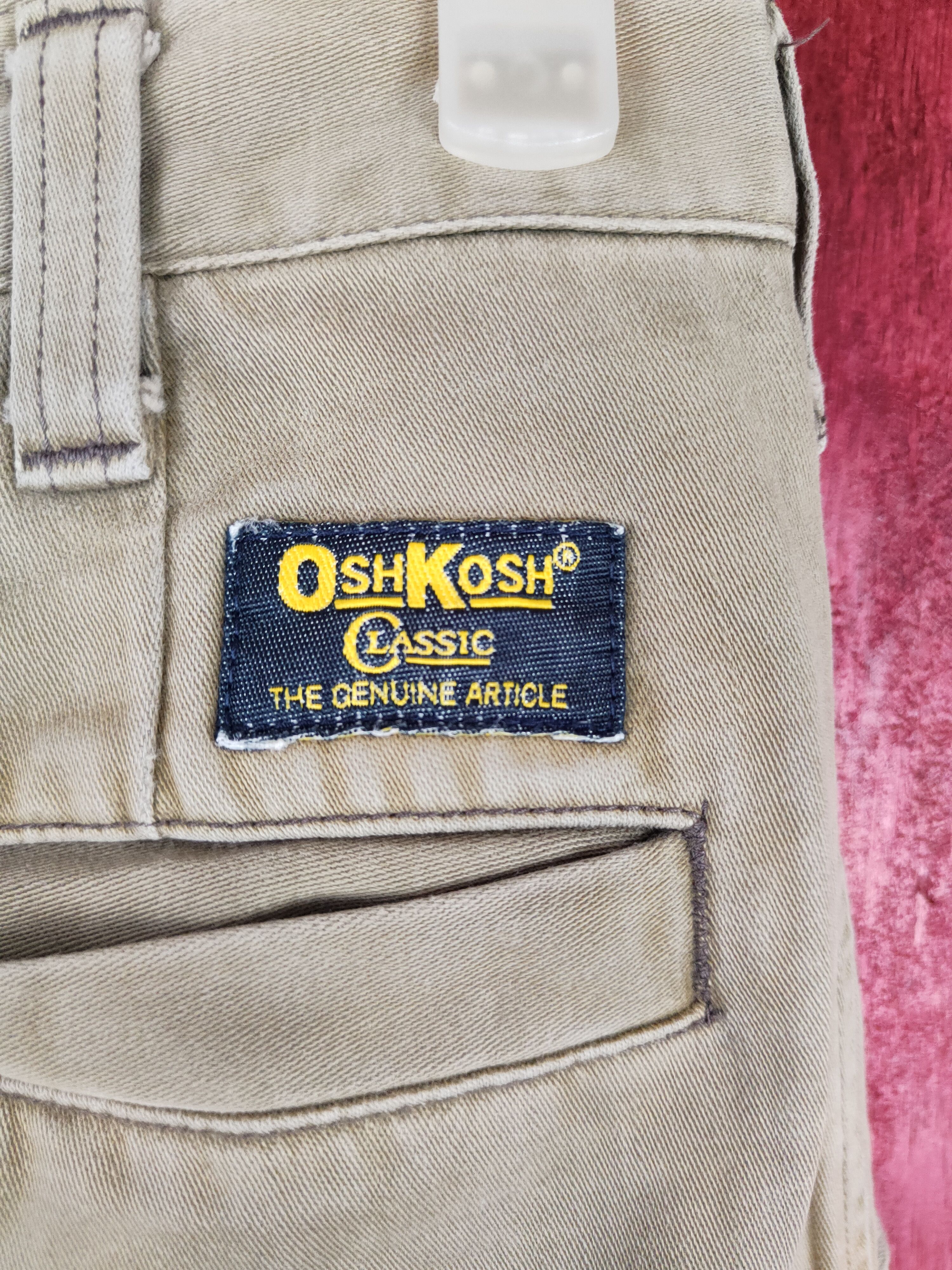 Japanese Brand × Oshkosh OshKosh classic multi pocket tactical cargo Pants #4487 Size US 28 / EU 44 - 10 Thumbnail