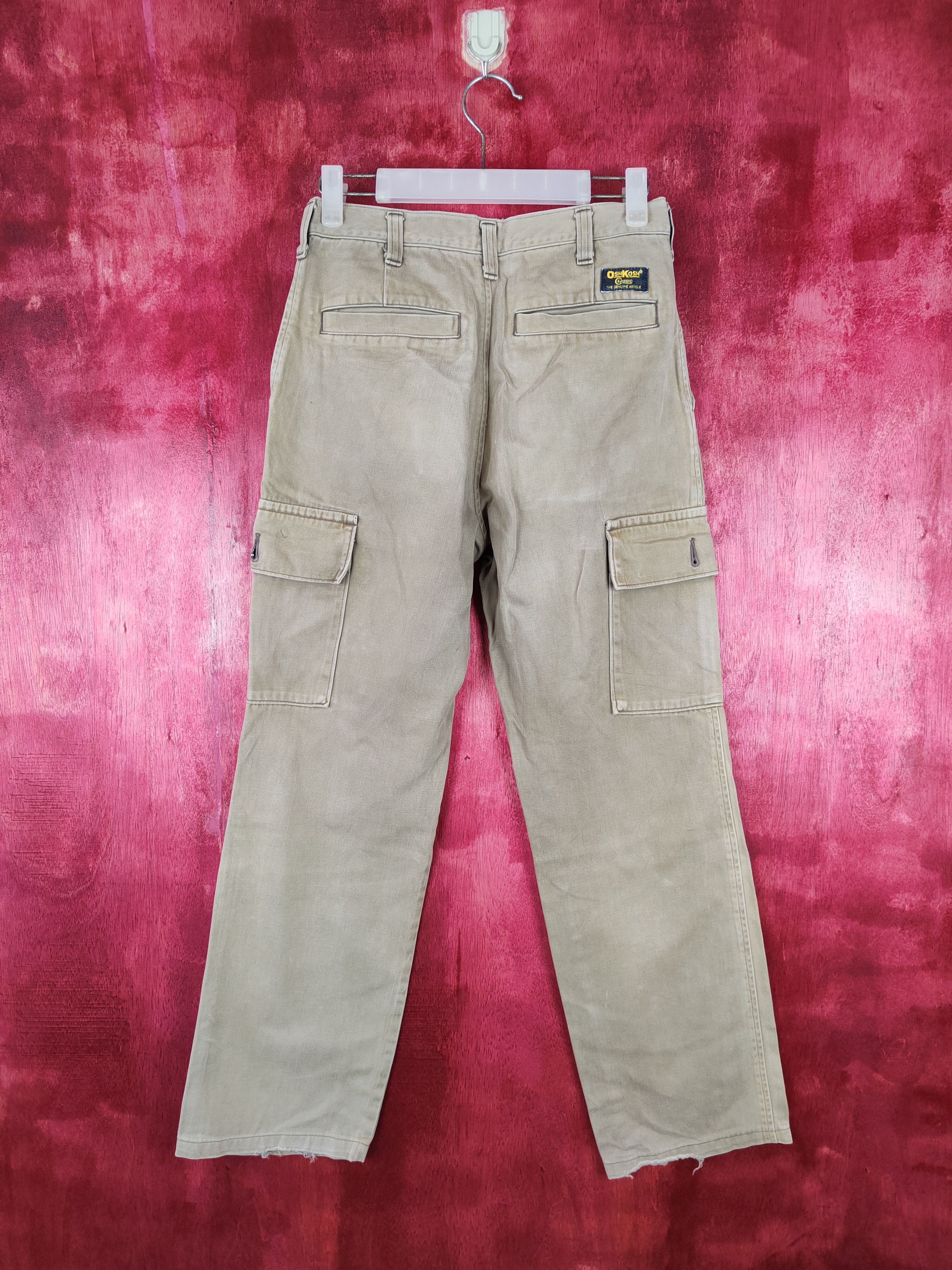 Japanese Brand × Oshkosh OshKosh classic multi pocket tactical cargo Pants #4487 Size US 28 / EU 44 - 7 Thumbnail