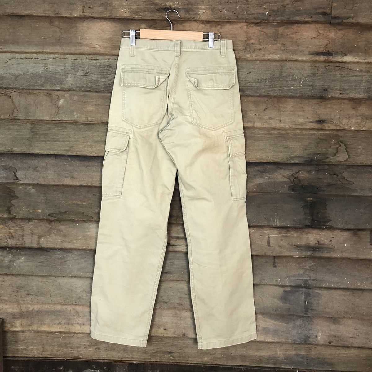 Oshkosh Osh Kosh Brown distresses multi pocket Cargo Pants #2839 Size US 28 / EU 44 - 12 Thumbnail