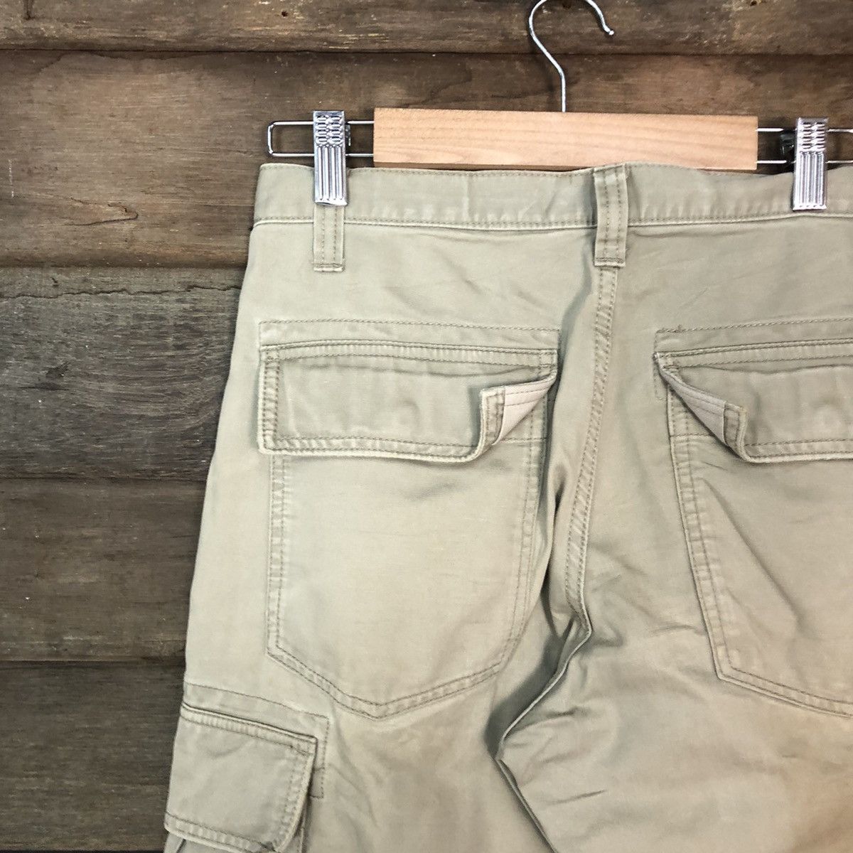 Oshkosh Osh Kosh Brown distresses multi pocket Cargo Pants #2839 Size US 28 / EU 44 - 15 Thumbnail
